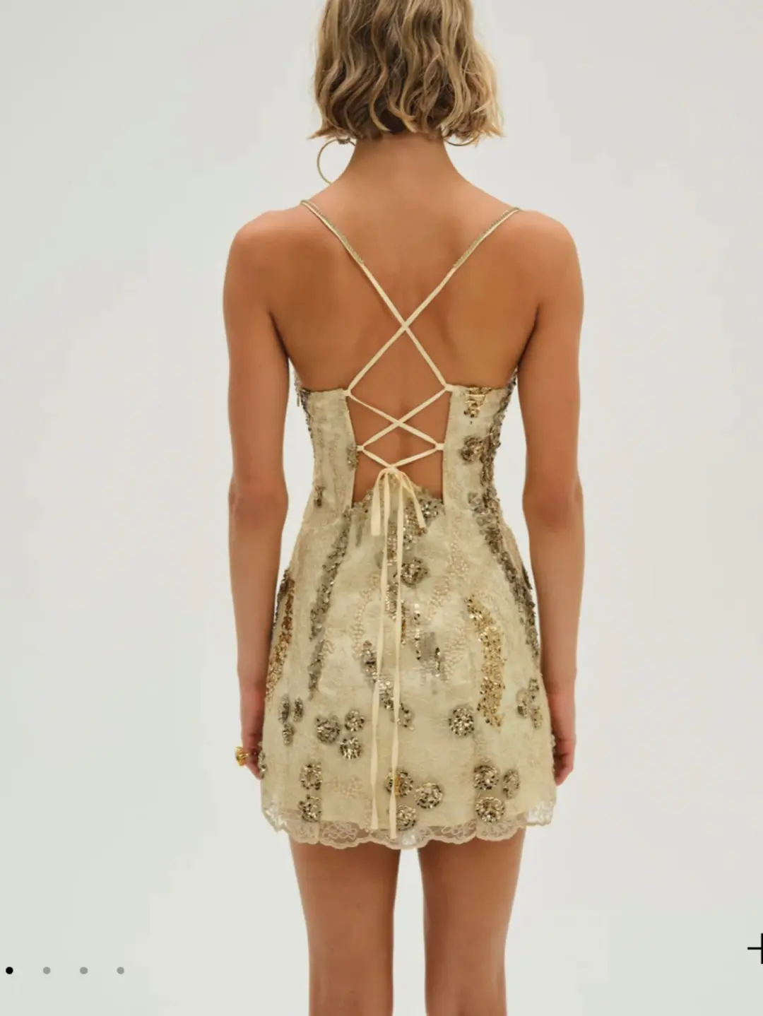 Gold For Love and Lemons Opal Dress, photo 3 of 4
