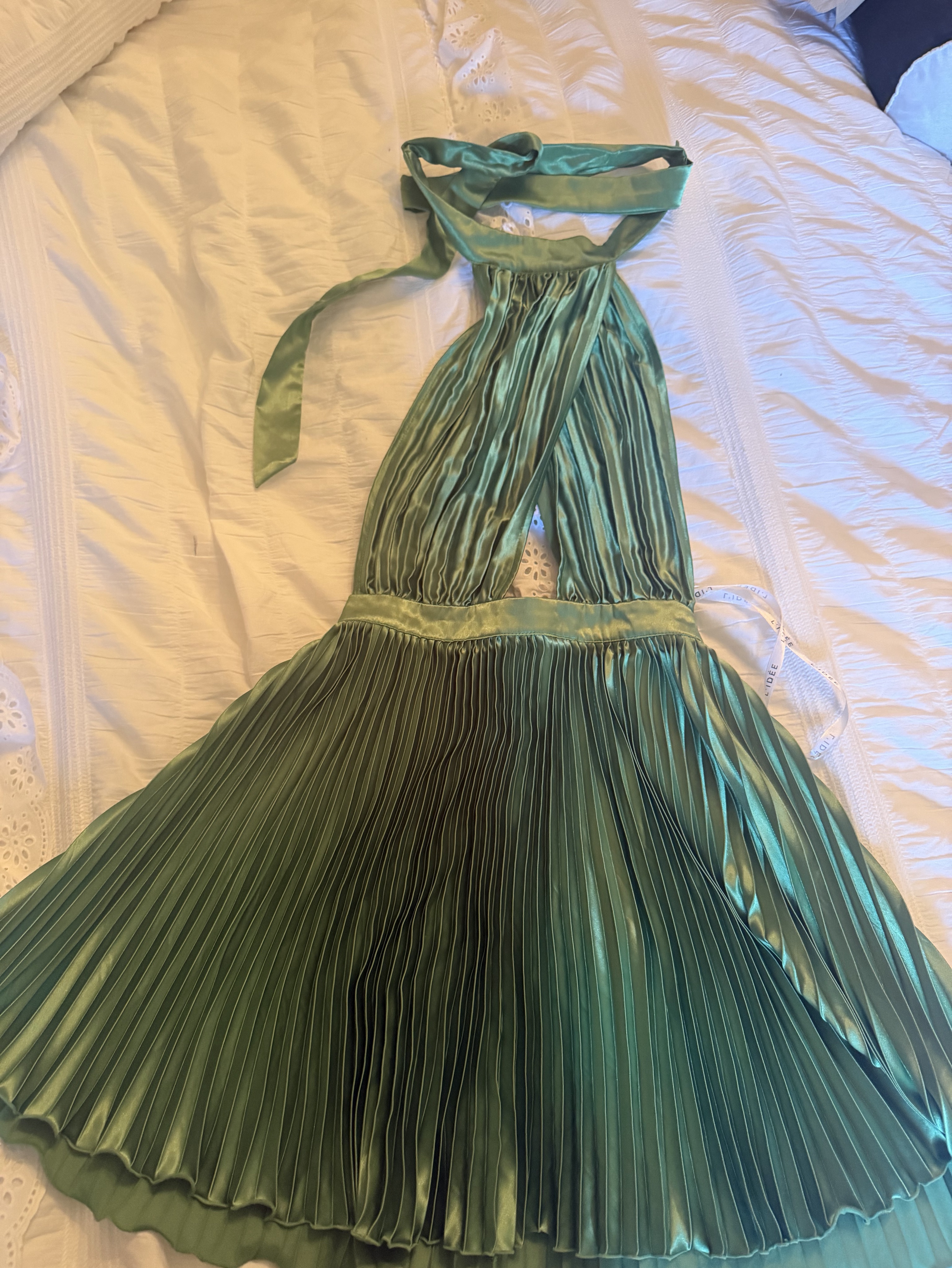 lidee green mini dress L'ide - Gisele Mini - Emerald Green