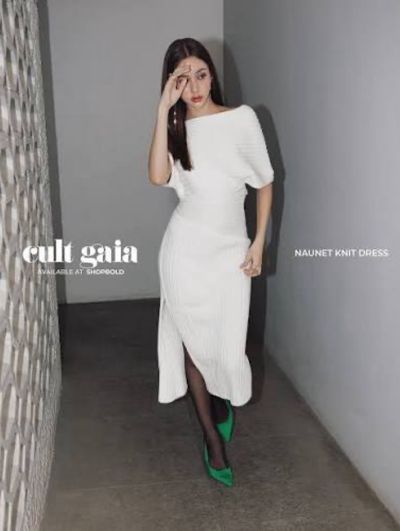 cult gaia naunet knit dress Cult Gaia Naunet Dress Small by Cult Gaia