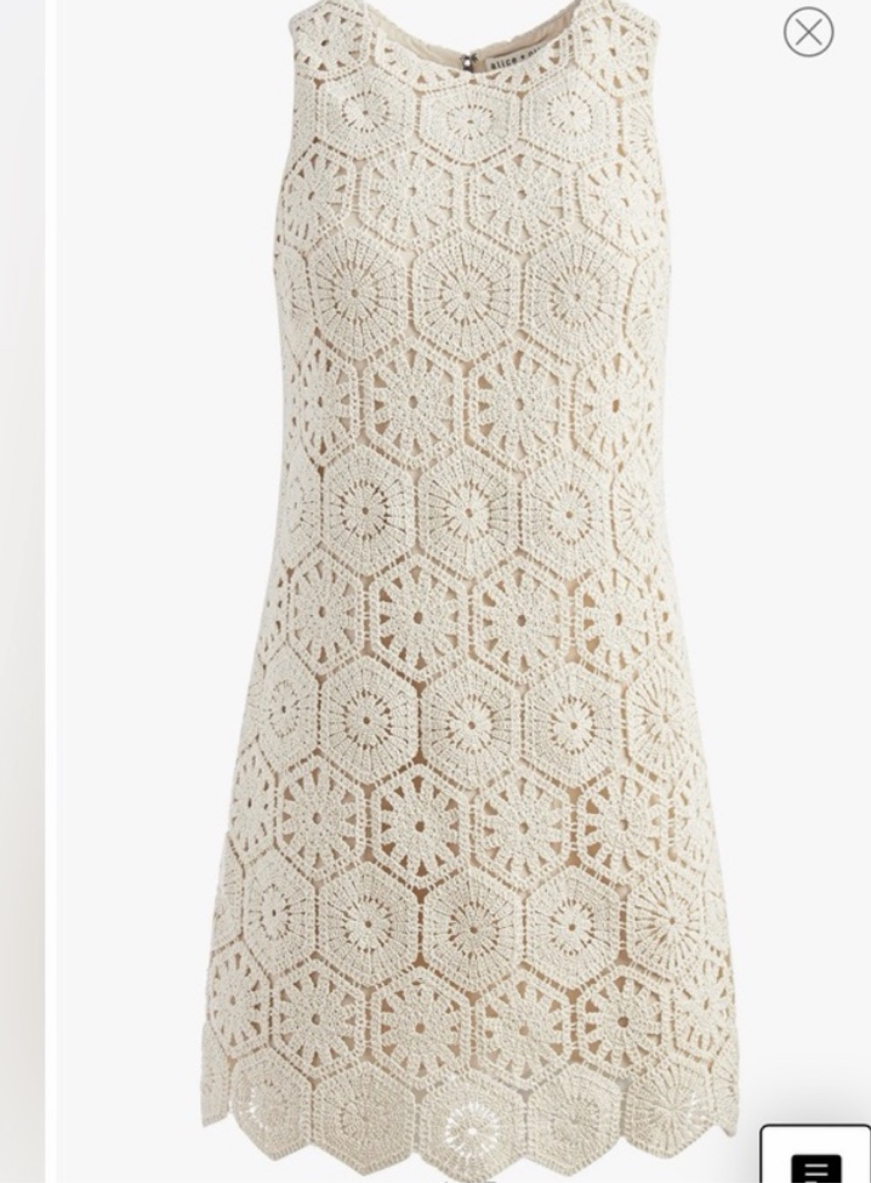 alice and olivia crochet dress ALICE + OLIVIA Jone Crochet-Knit Halter Midi Dress