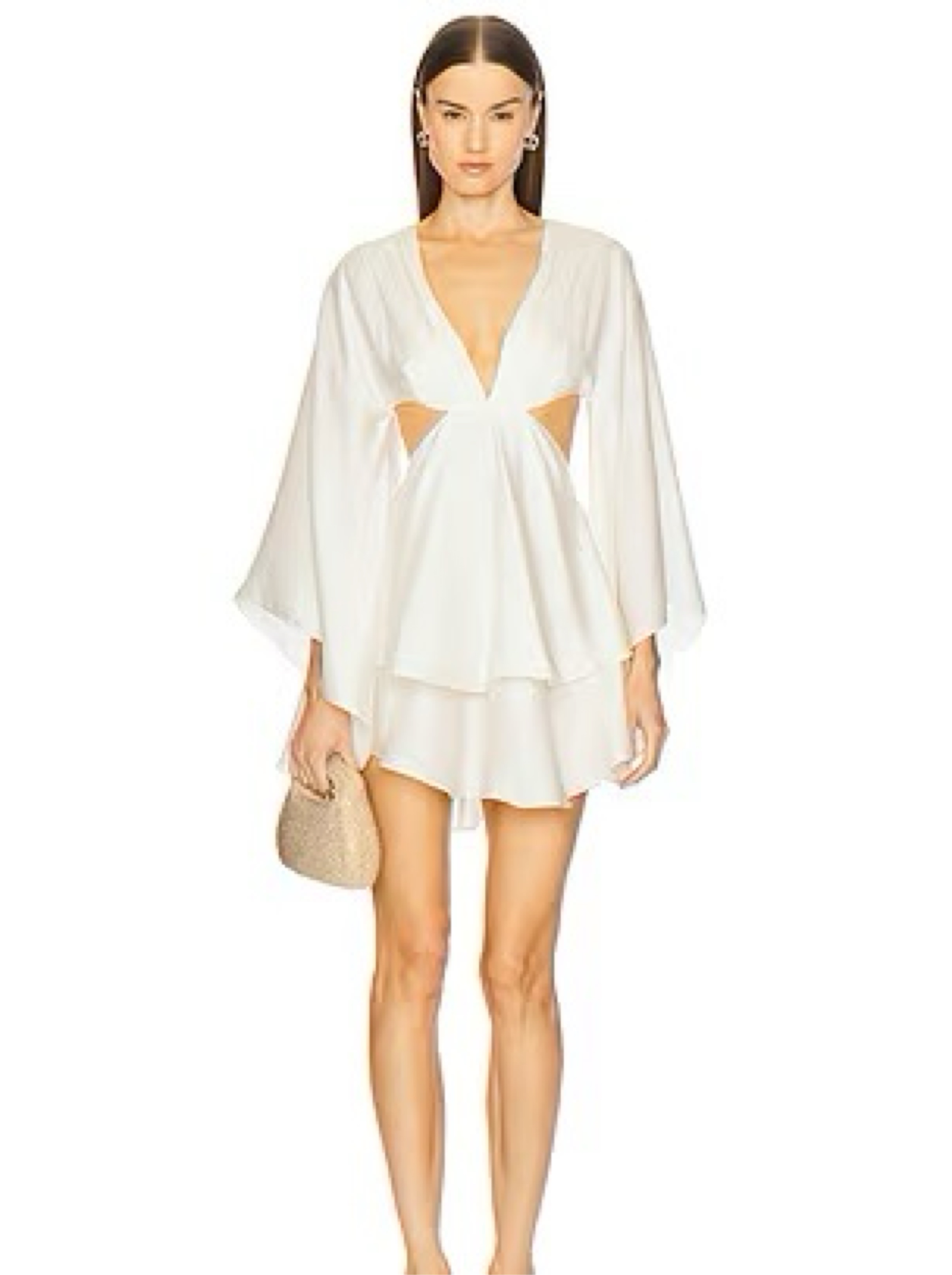 REVOLVE Allete Dress in Ivory MICHAEL COSTELLO