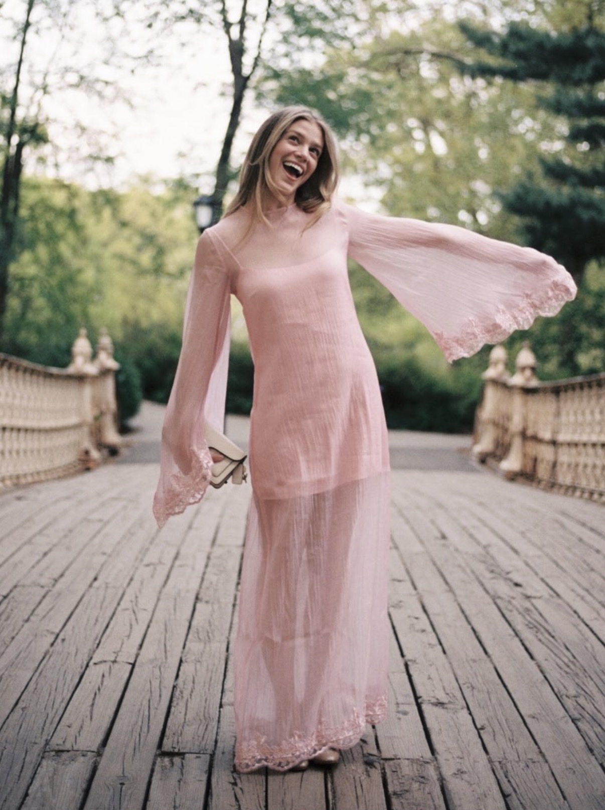 long organza dress A Line Formal Evening Dresses Blue Organza Long Sleeves Strapless Prom Dresses