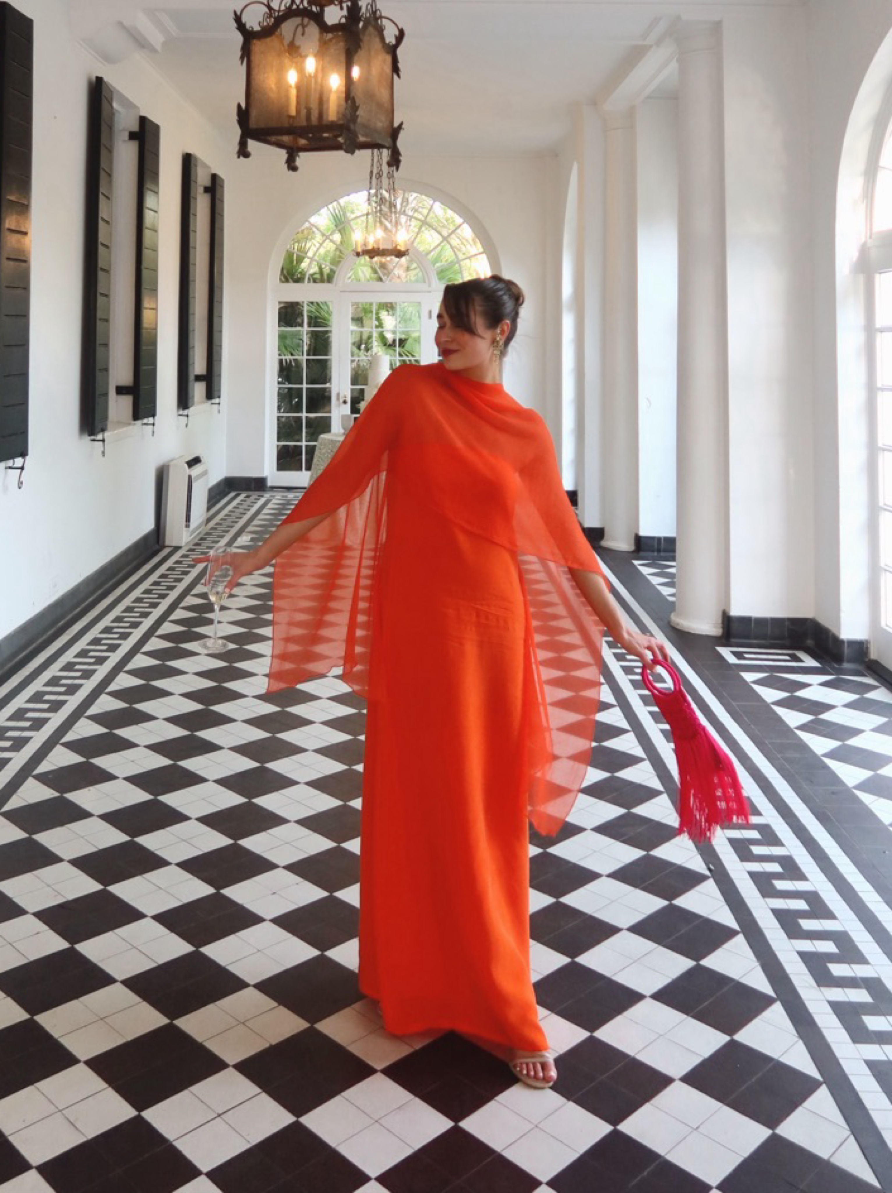Cris Serra Gown + Cape