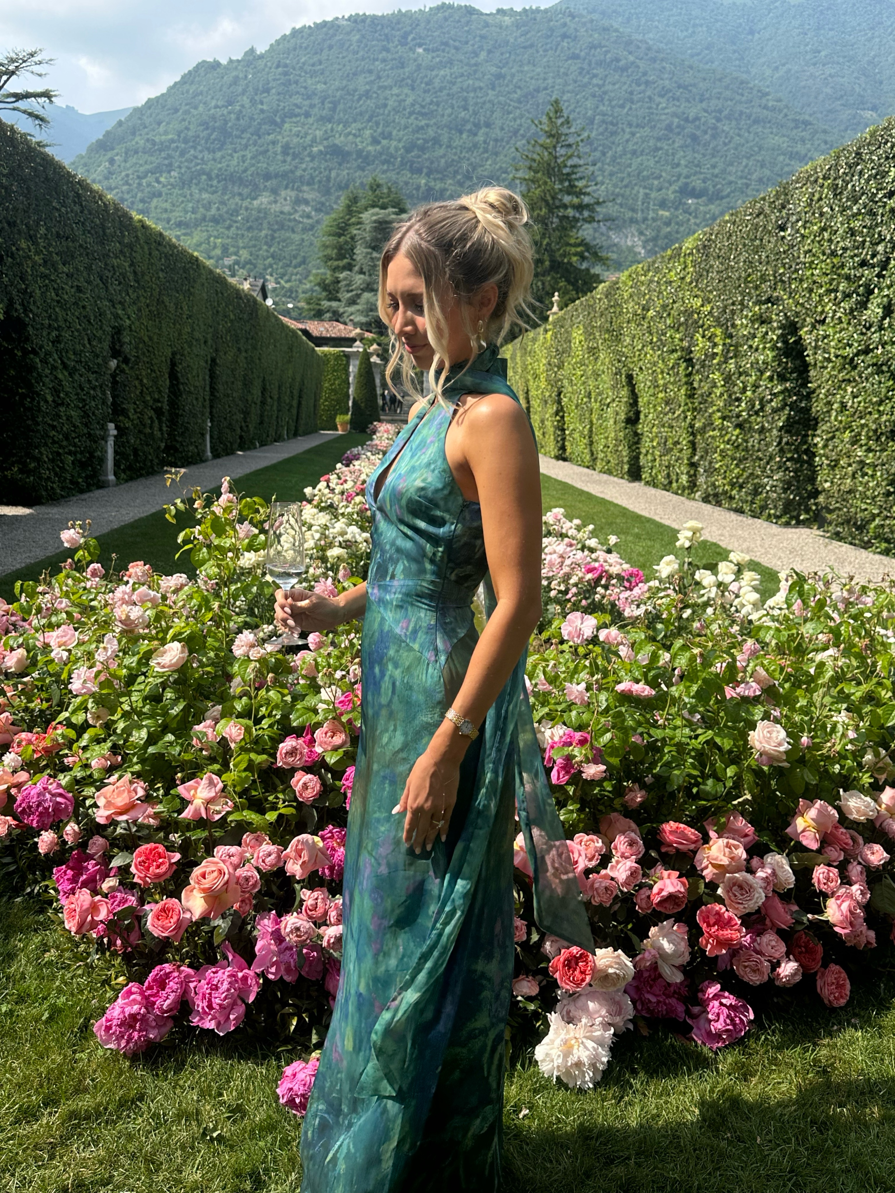 yellow the label monet dress Formal Gown - by It boasts a fully lined interior and a lightweight chiffon fabric Yellow The Label Monet Dress