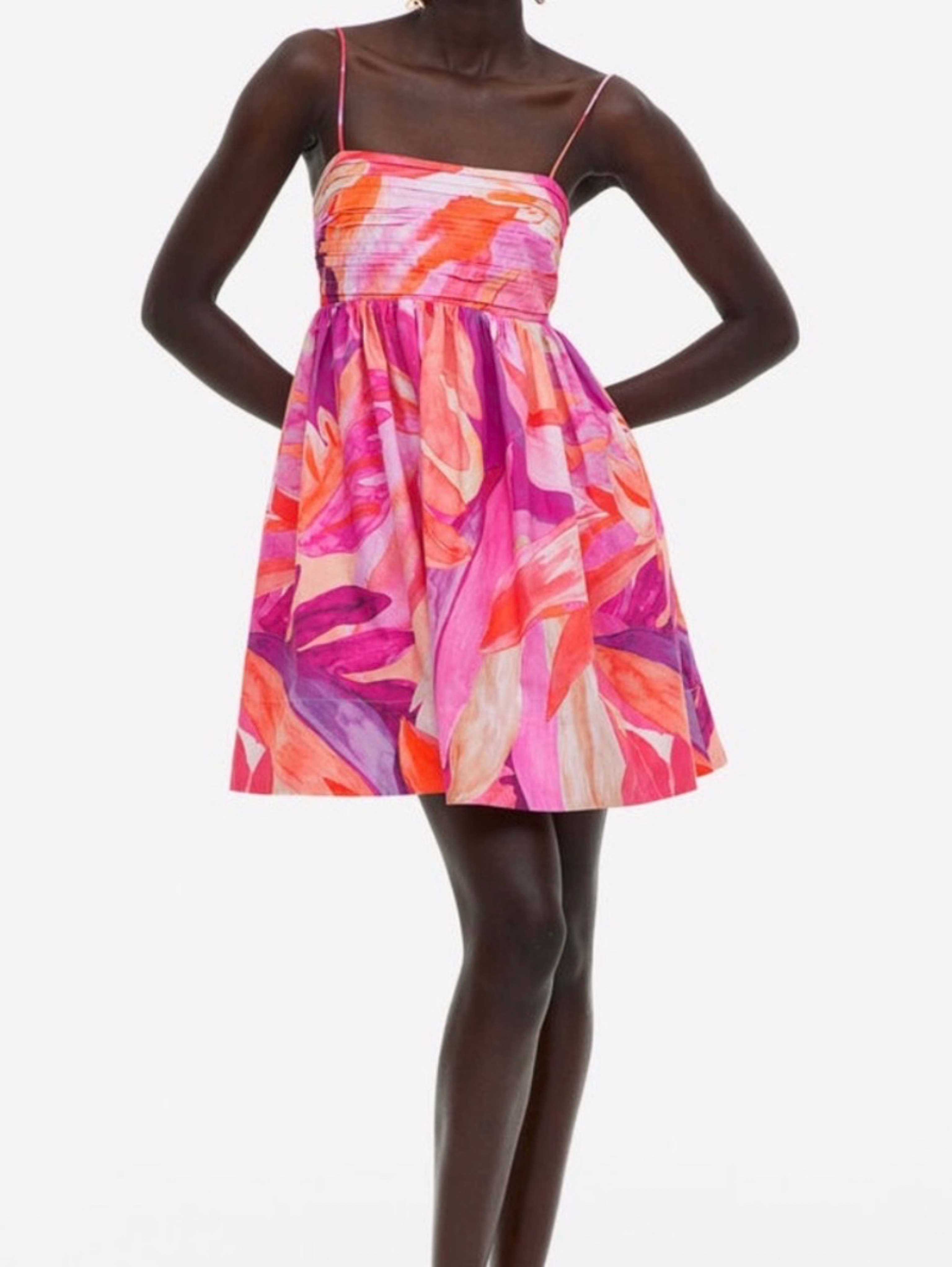 H&M Mini floral dress