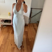 mock neck long sleeve maxi dress Pastel Mockneck Long Sleeve Maxi Dress M