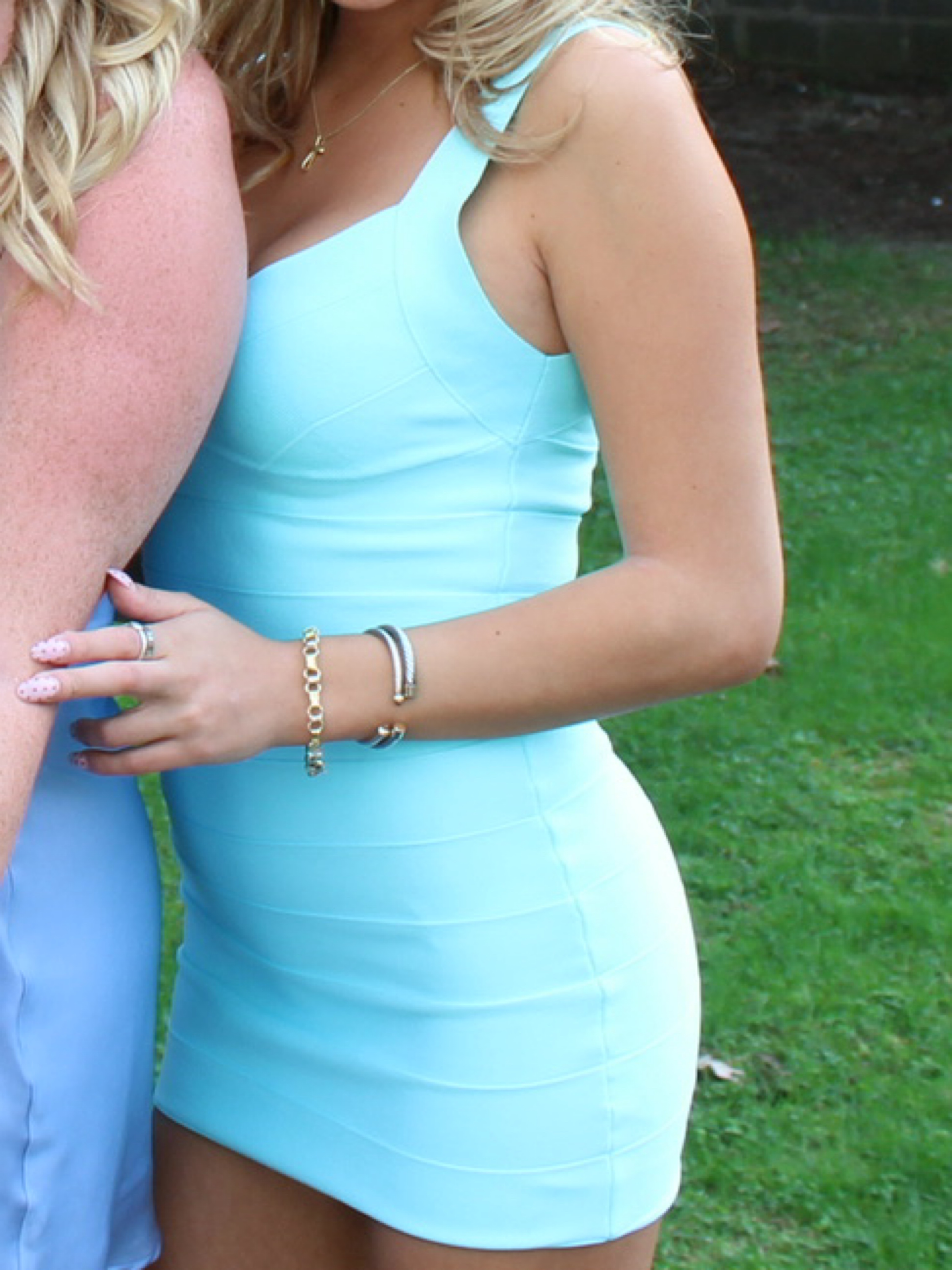 edikted light blue dress Edikted Textured Sequin Backless Mini Dress - Light Blue