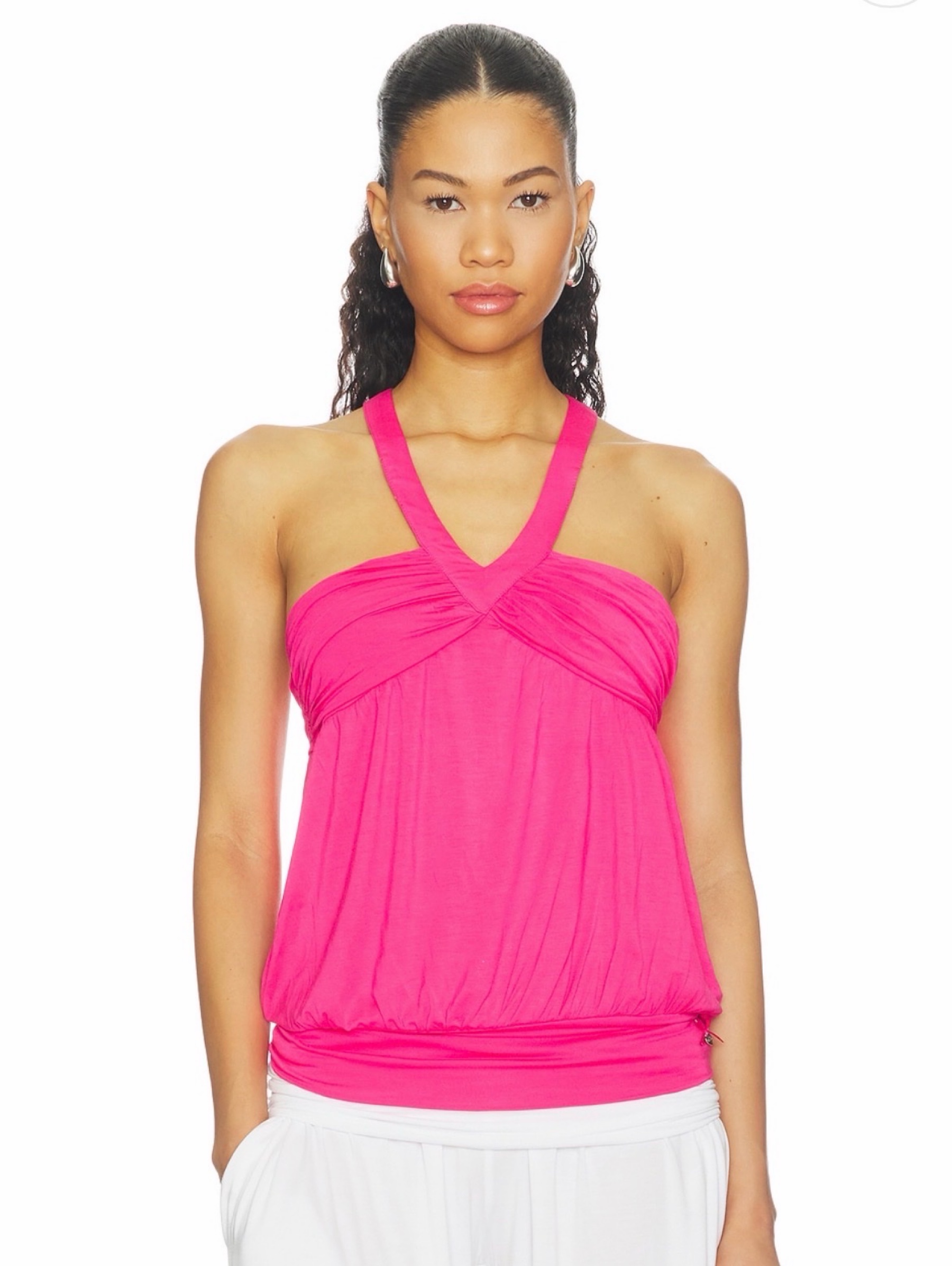 Niihai Tess Top in Rosie Pink by NIIHAII | Pickle