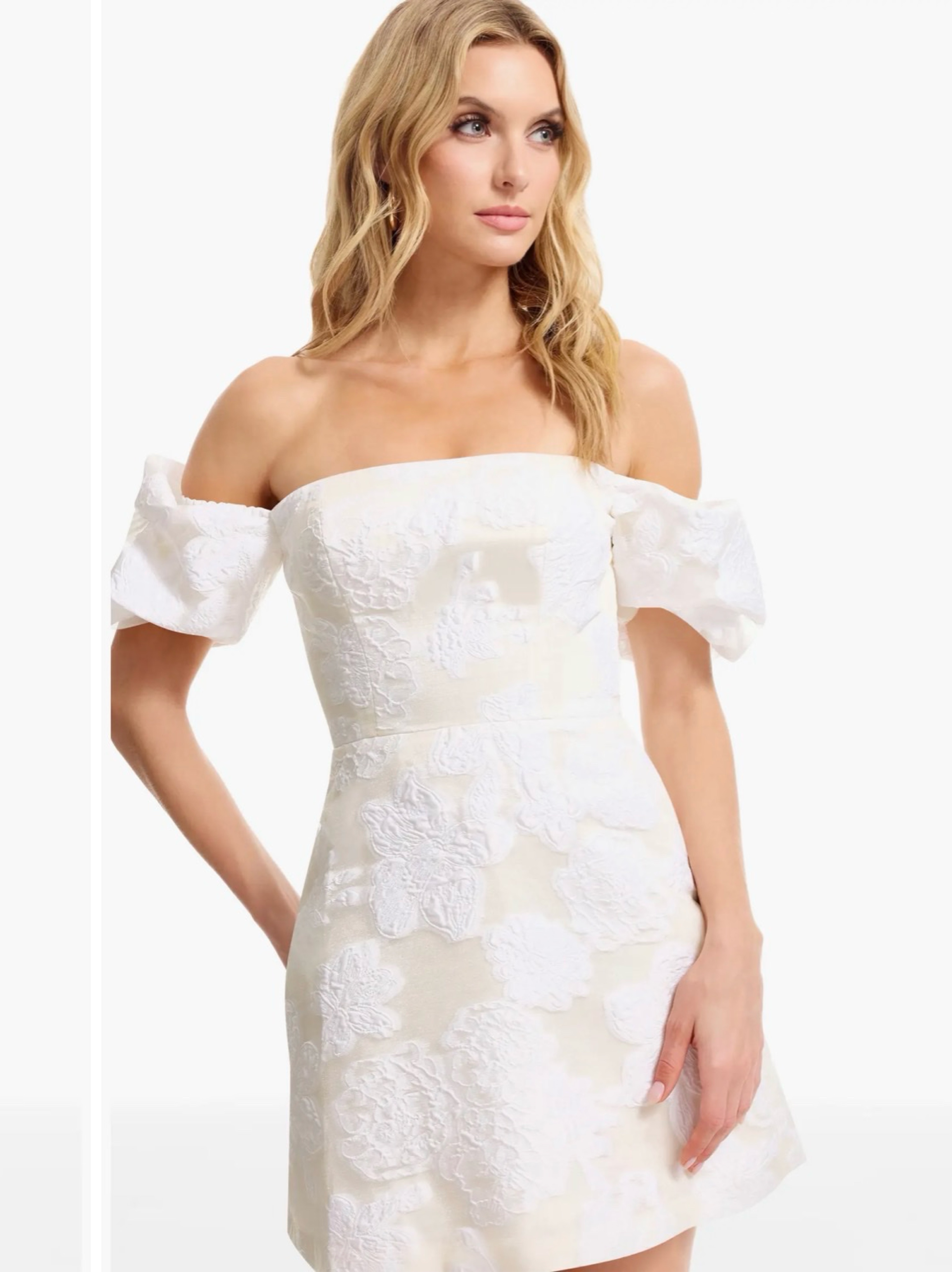 dress the population white Dress the Population White Minidress by Dress The Population