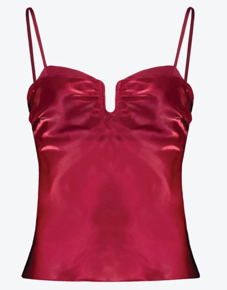 Mode Mischief Liquid-Effect Cami Top