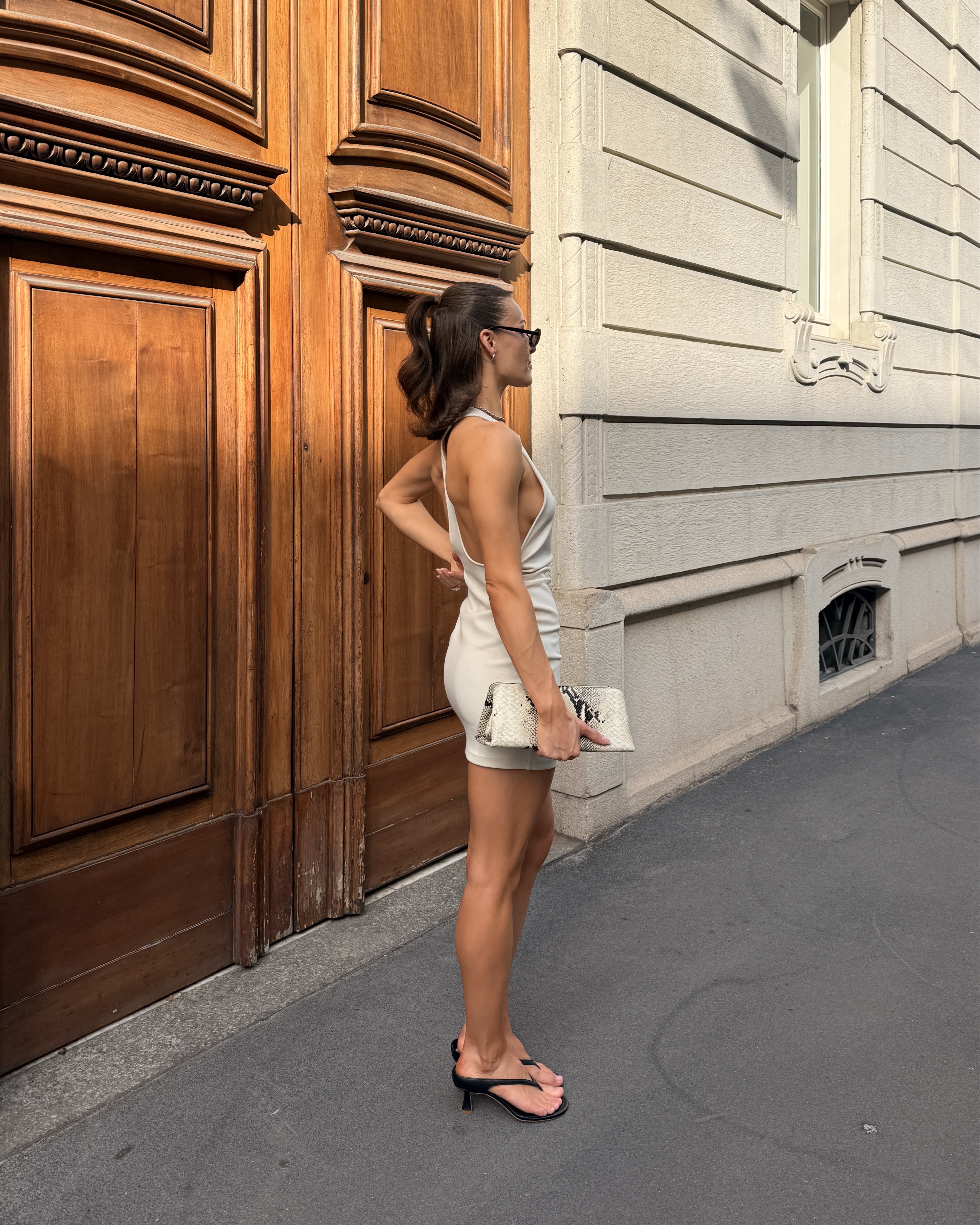racerback mini dress OFFLINE By Aerie OG Cotton Racerback Mini Dress