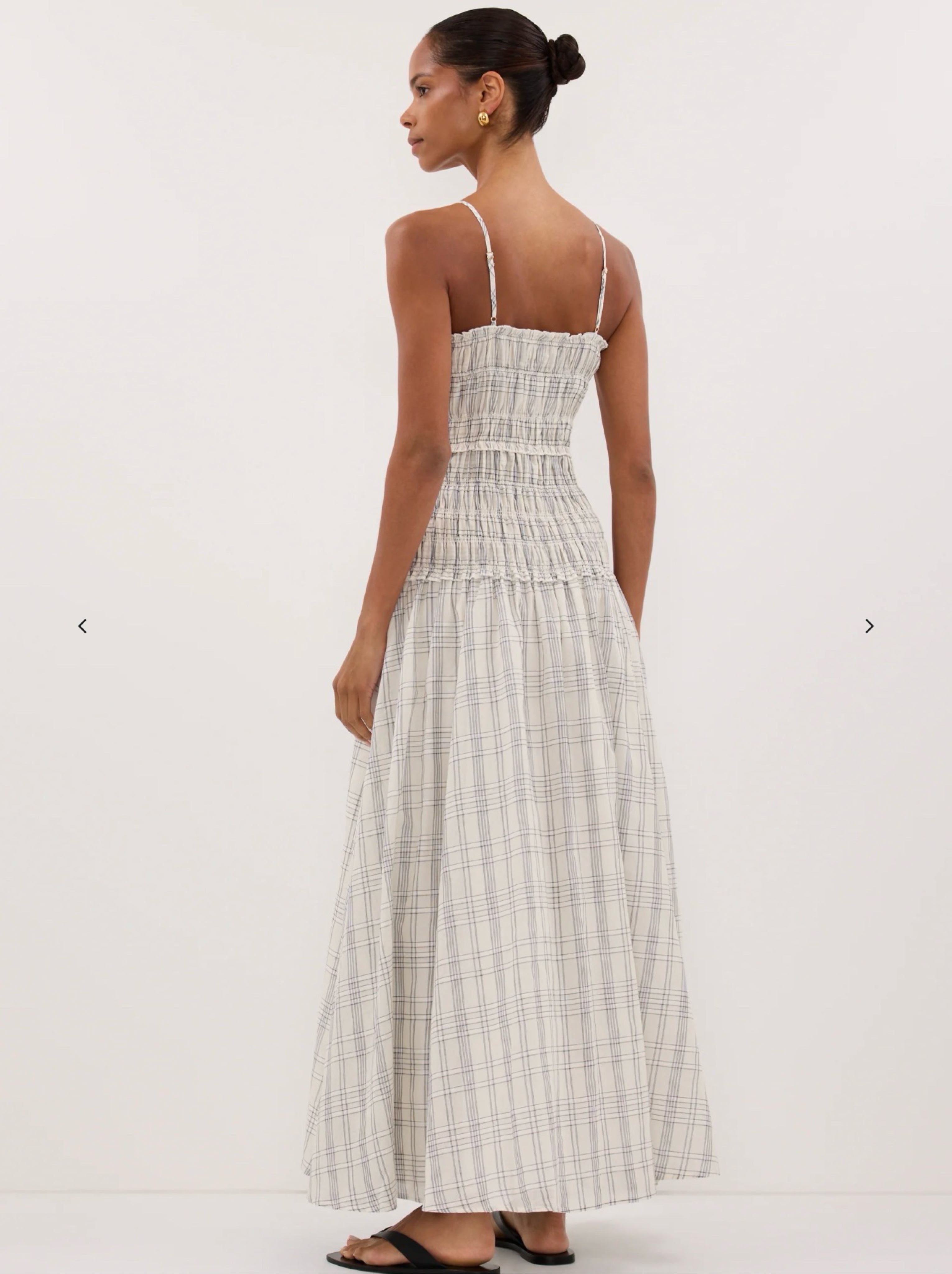 DISSH Check Midi Dress by Dissh - Pickle