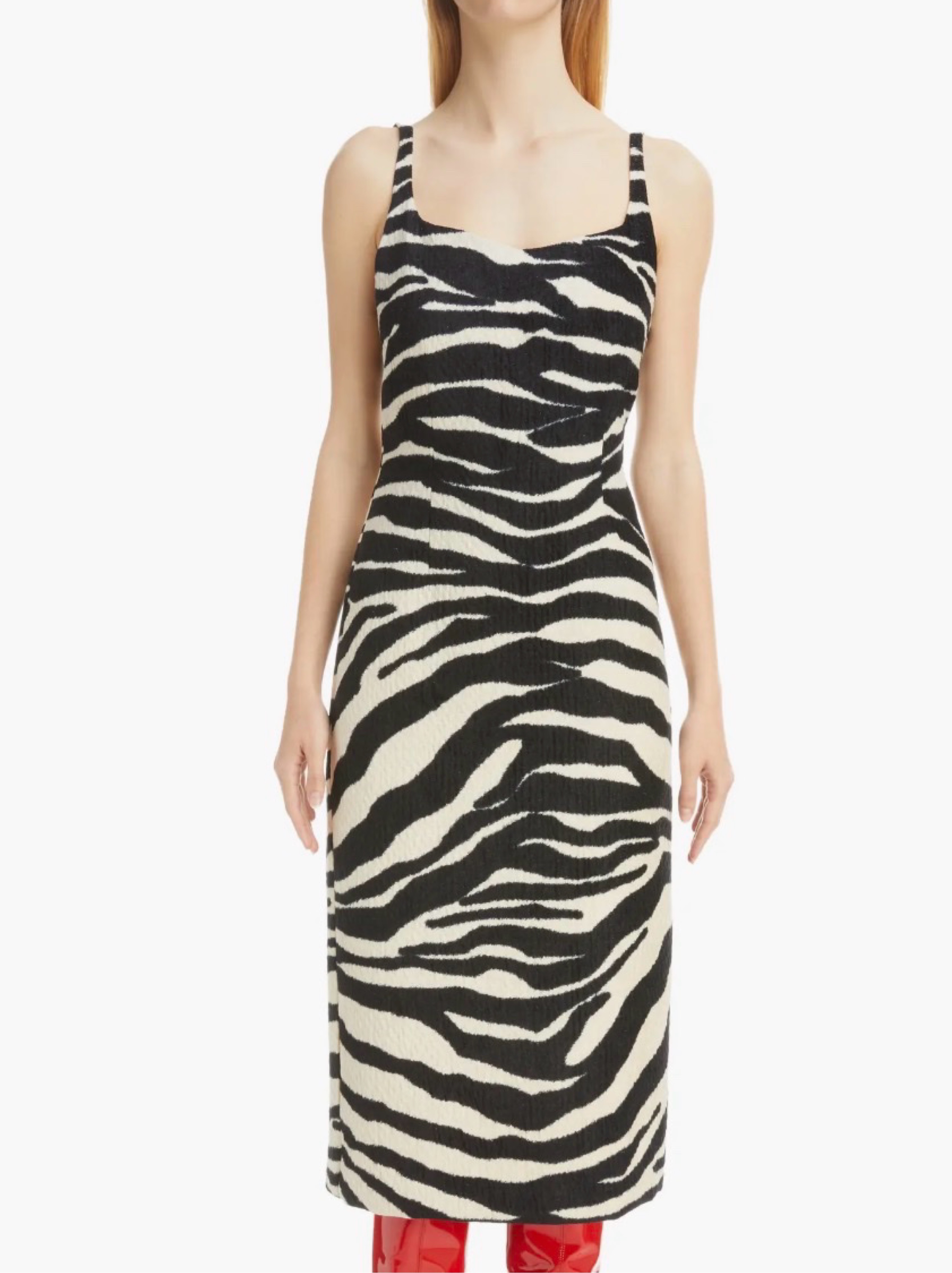 Dries Van Note Zebra Dress by Dries Van Noten - Pickle