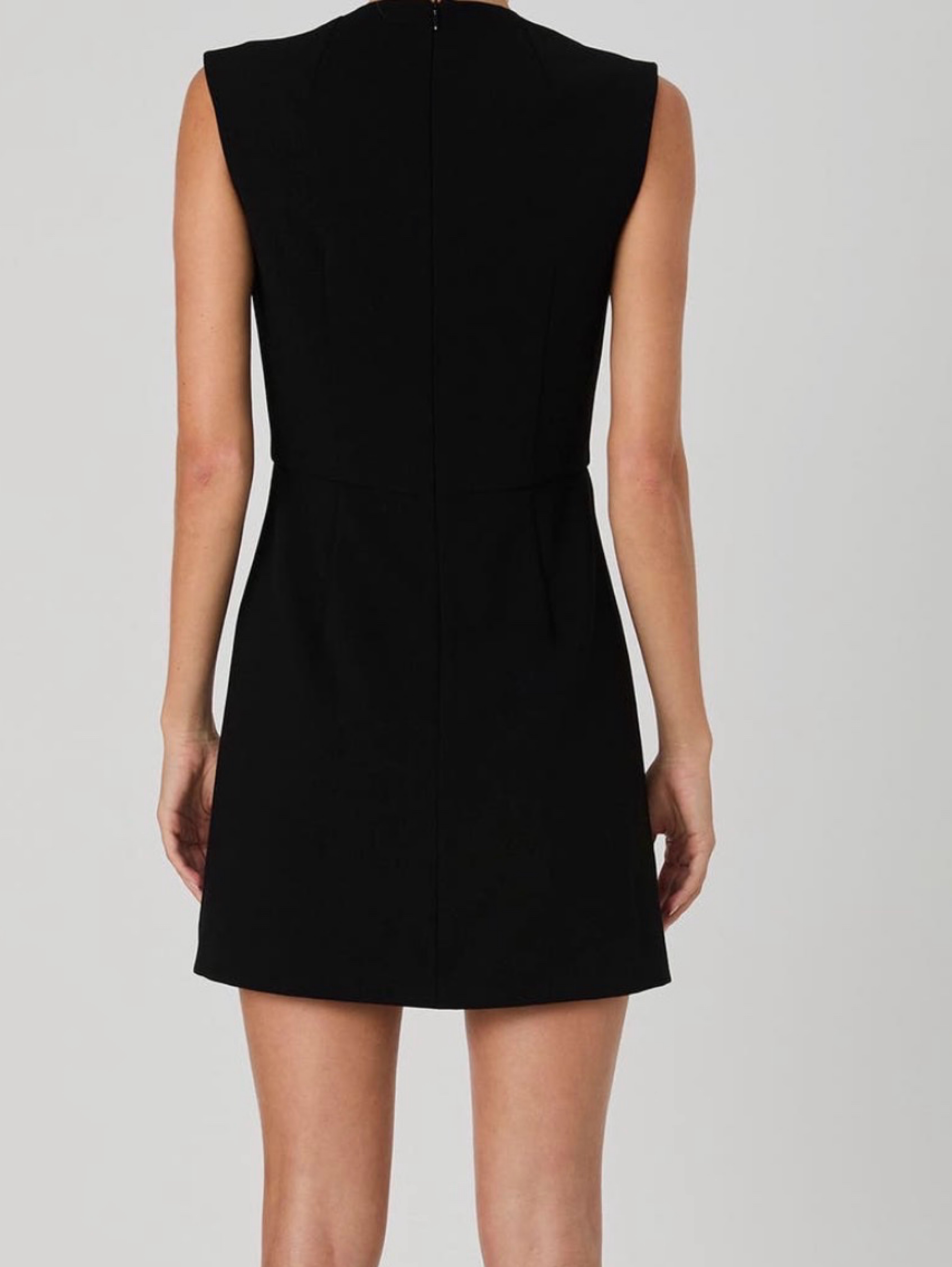 ruth whisper a-line dress french connection French Connection Ruth Whisper Square Neck Sleeveless Mini Dress