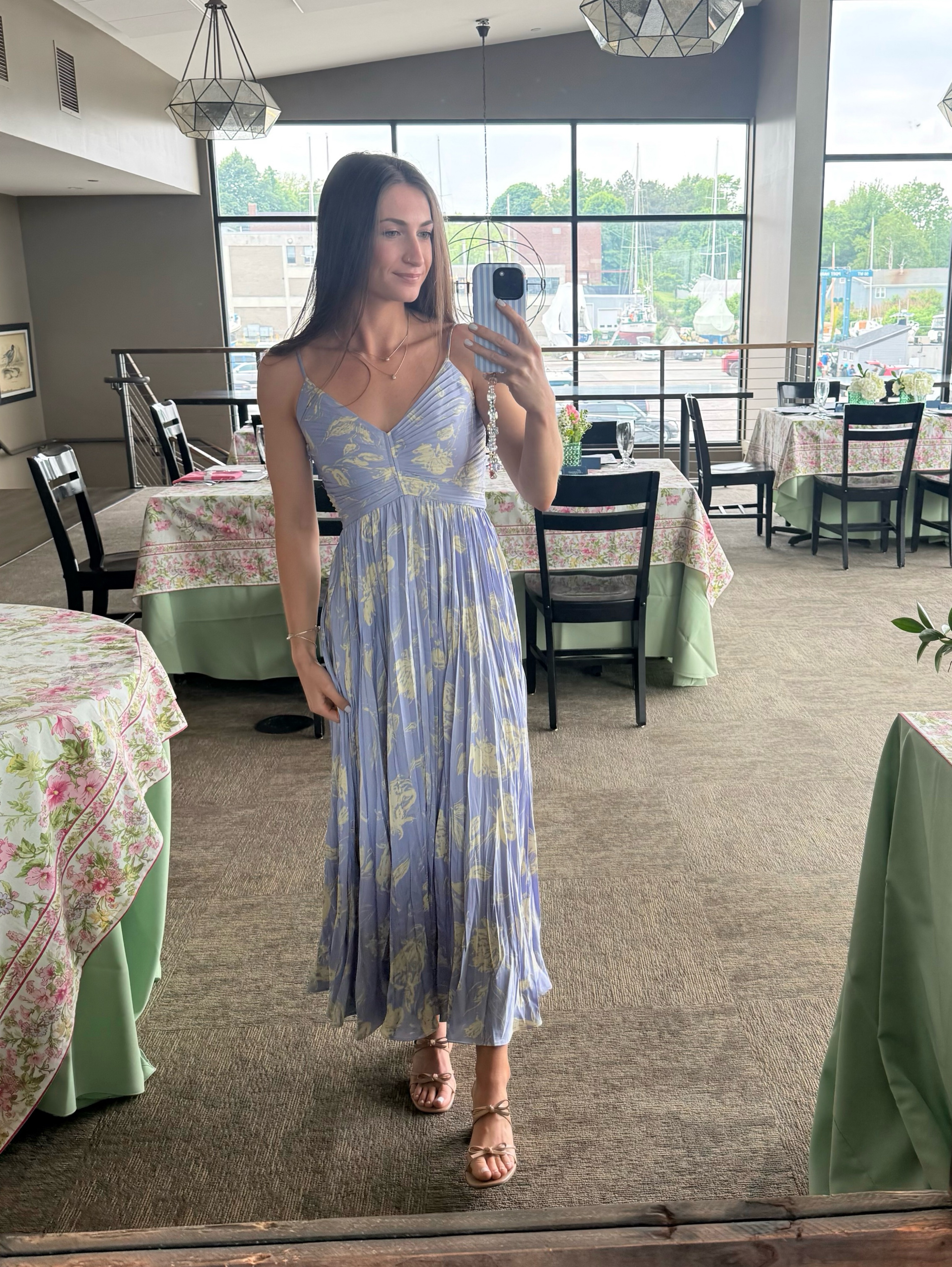 astr the label maeve midi dress Astro The Label Maeve Pleated Midi Dress