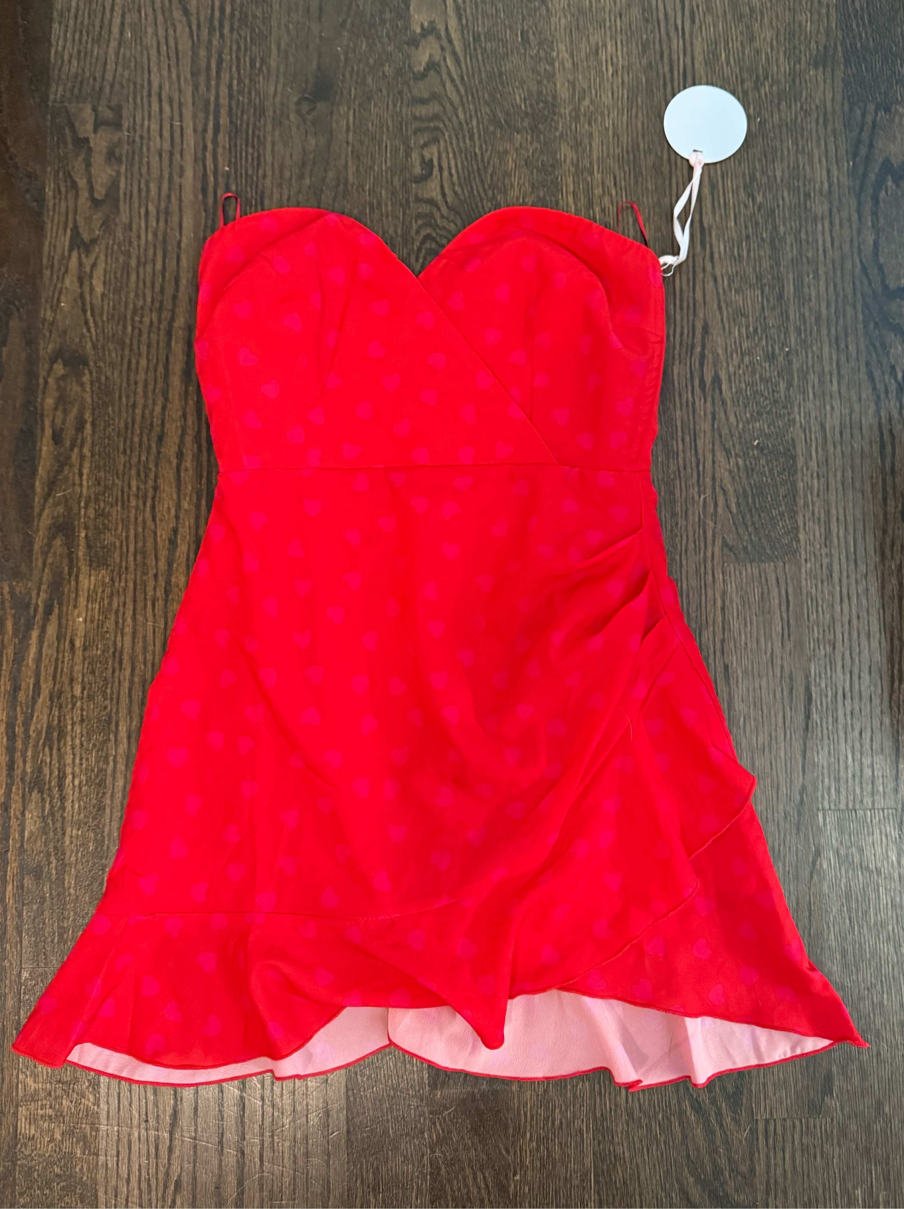 more to come red dress MORE TO COME