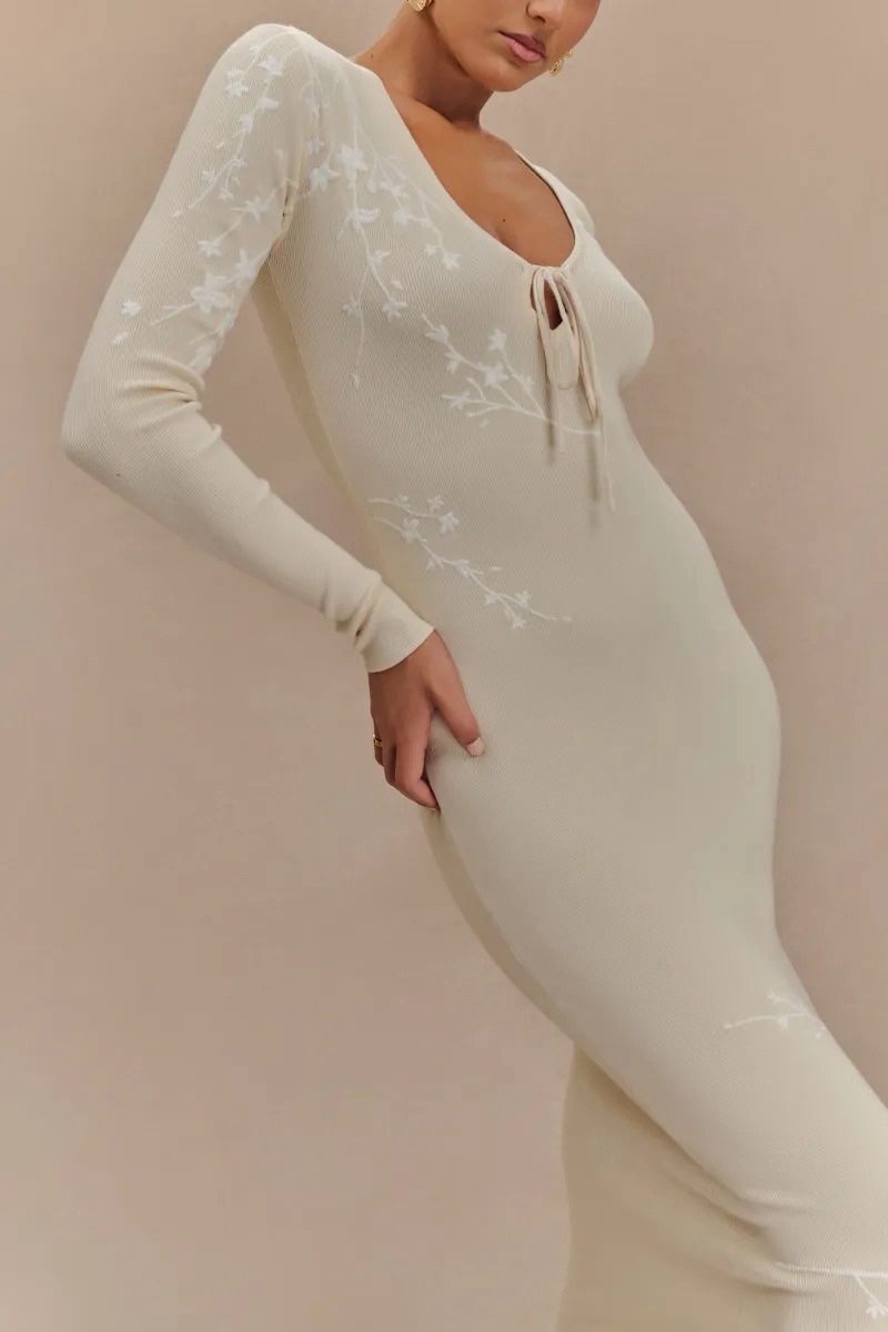 light blue off the shoulder midi dress ASTR the Label Araxie Dress