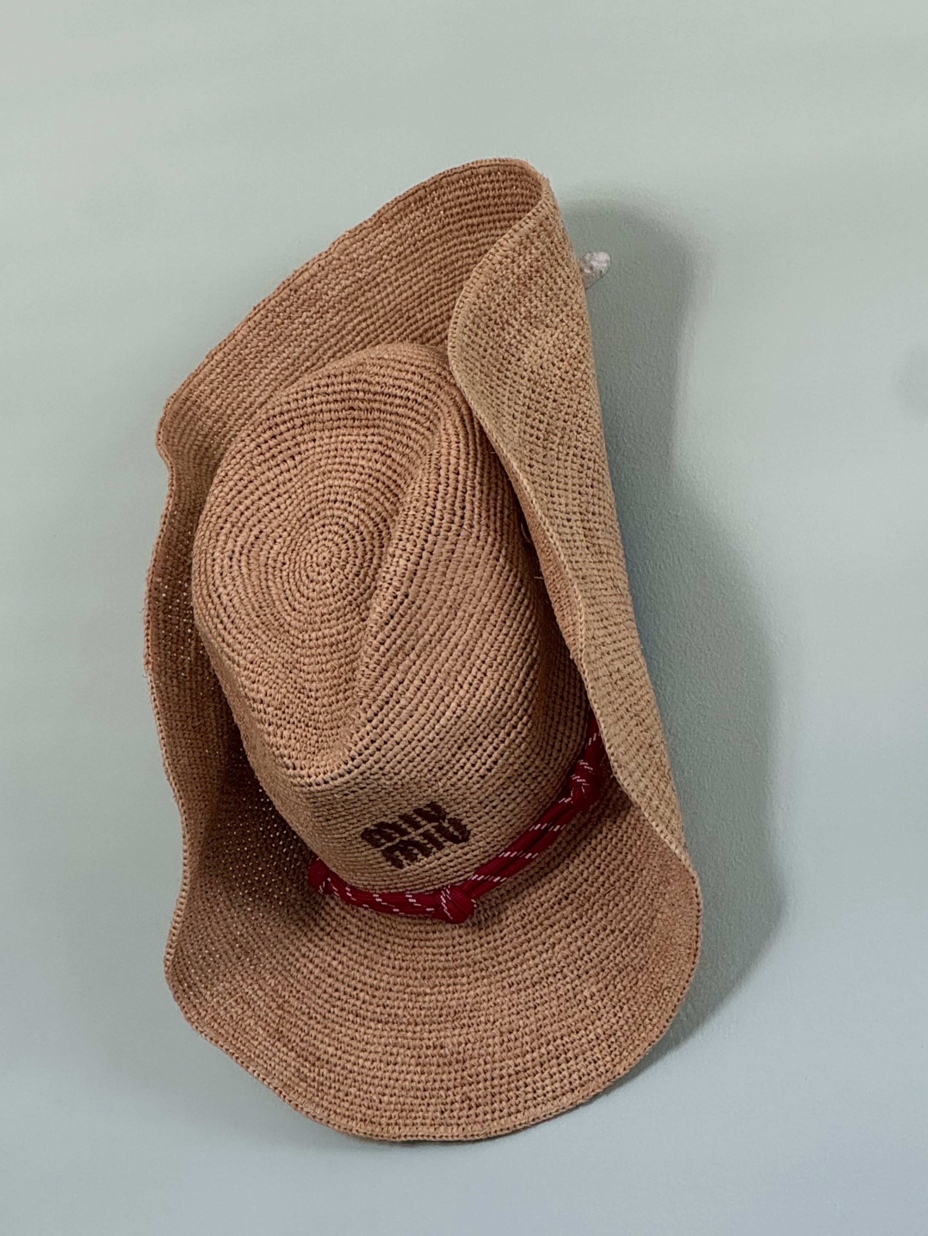Miu Miu Miu miu beach hat available to rent
