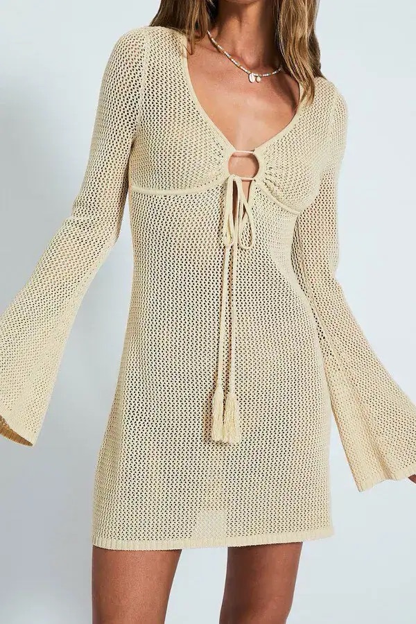 Independent designer Devon windsor Cassandra cover up available to rent