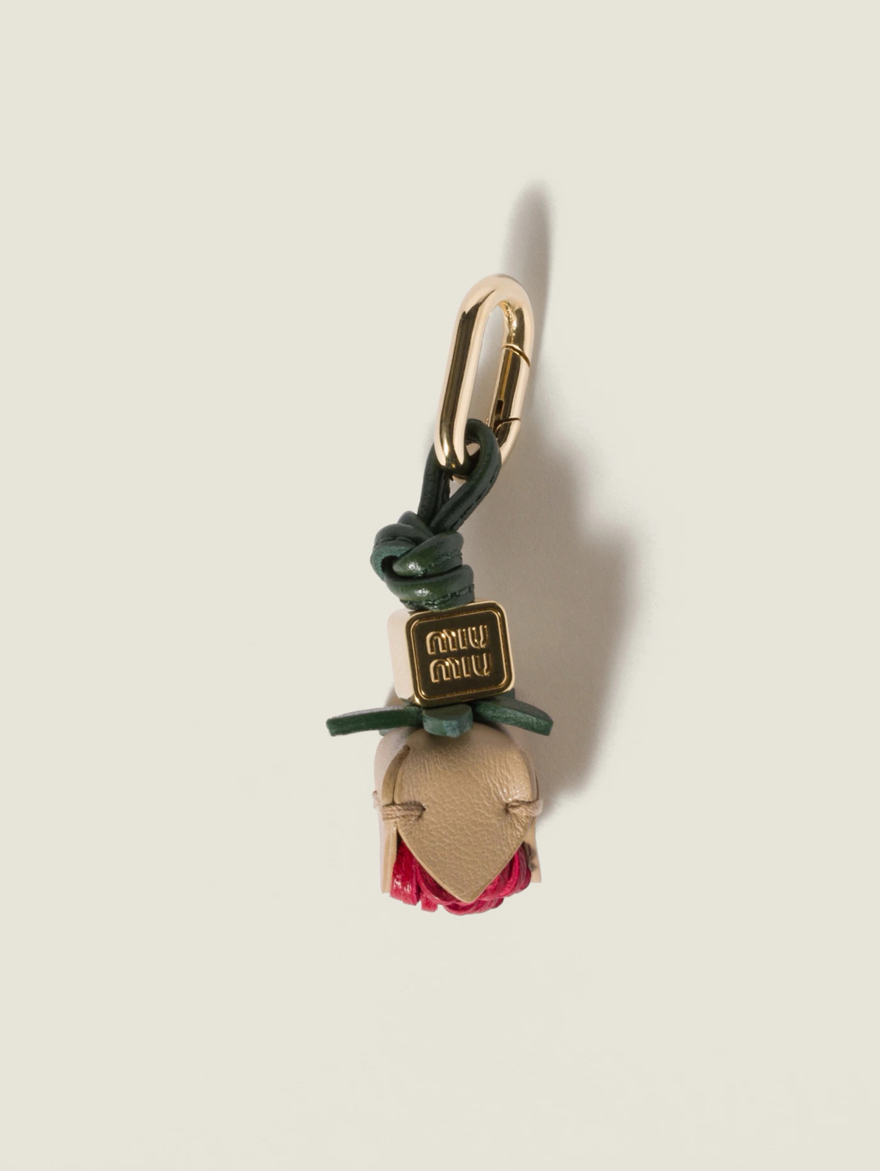 Miu Miu Miu miu flower bag charm / key chain available to rent