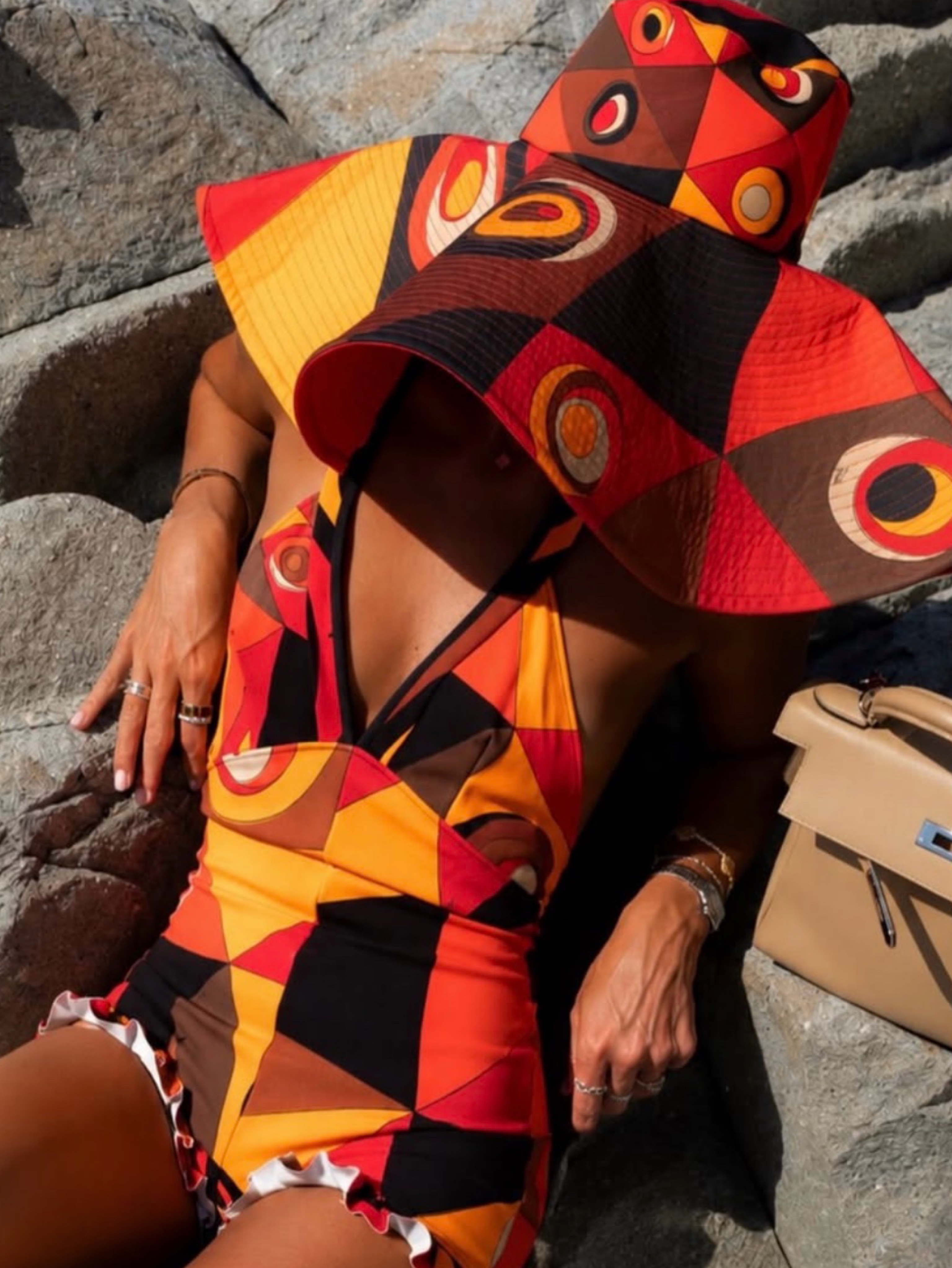 Pucci Hat - Pucci Occhi floppy available to rent