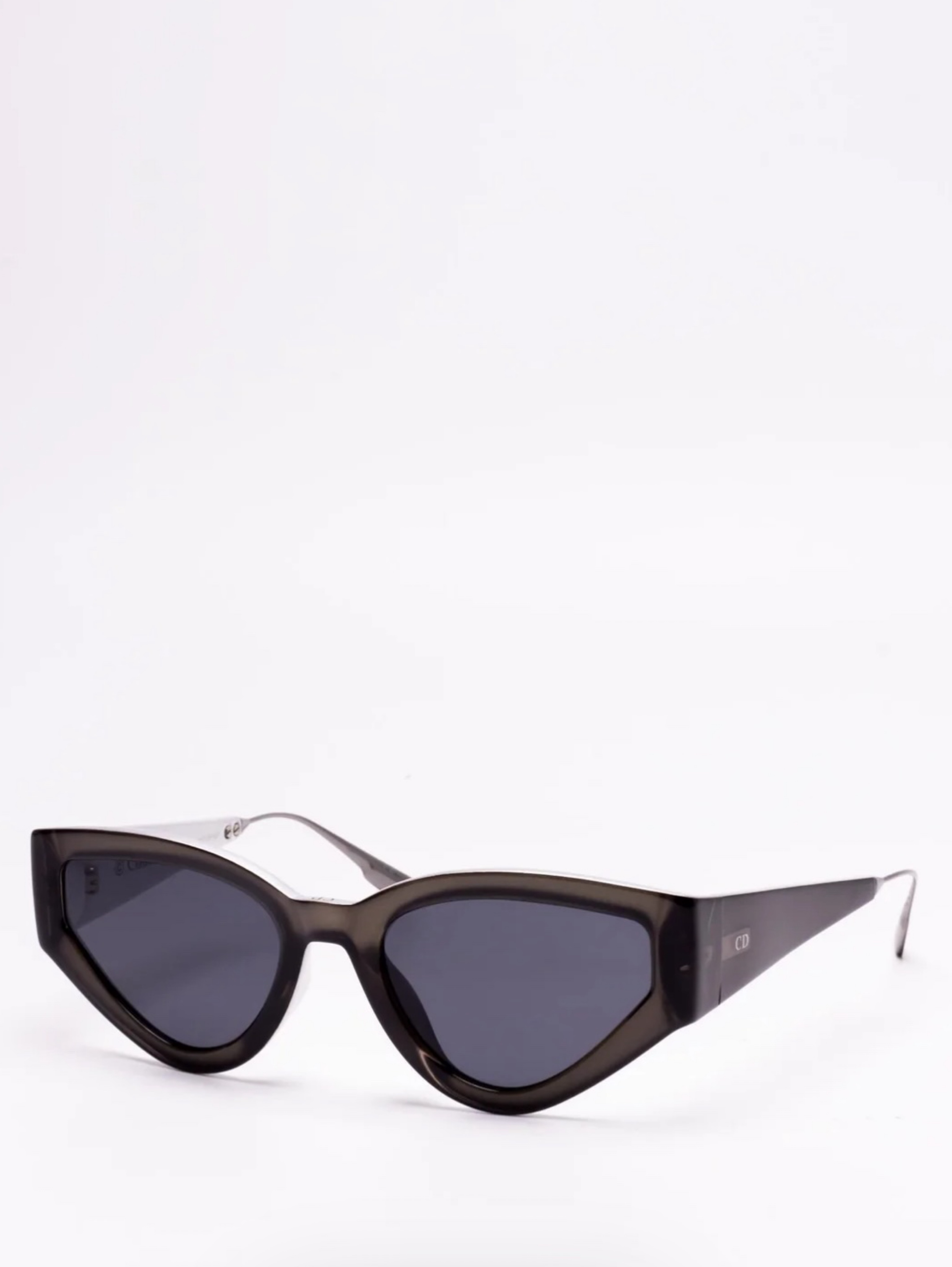 Dior Dior cat style grey sunglasses available to rent