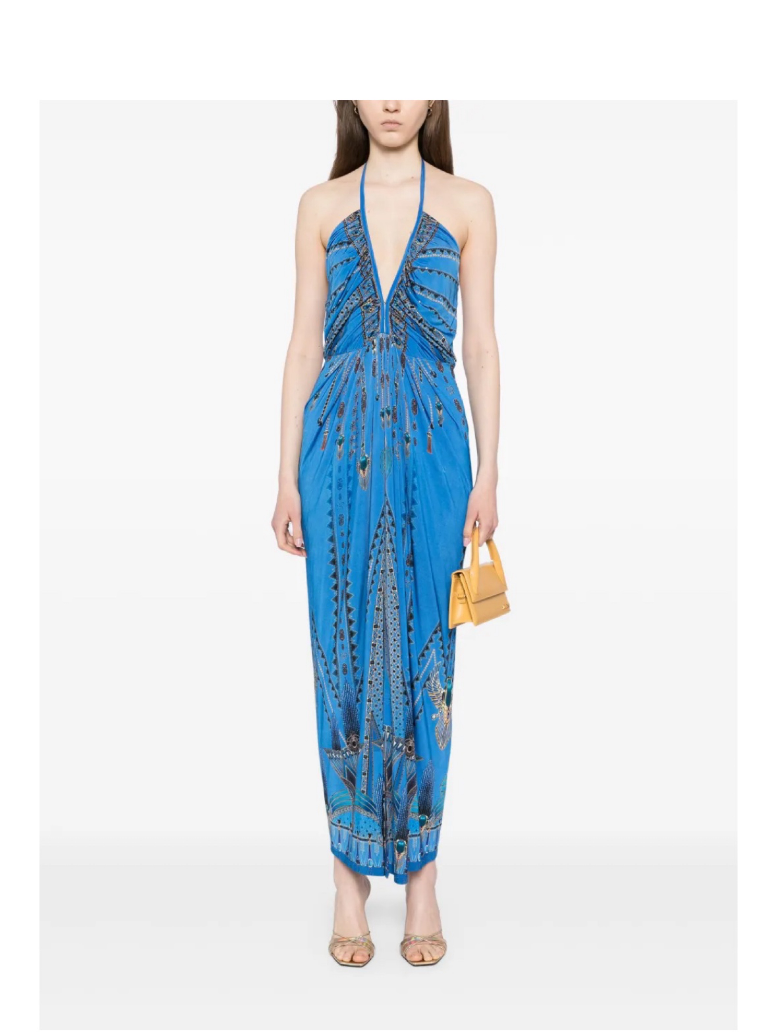 Camilla blue dress