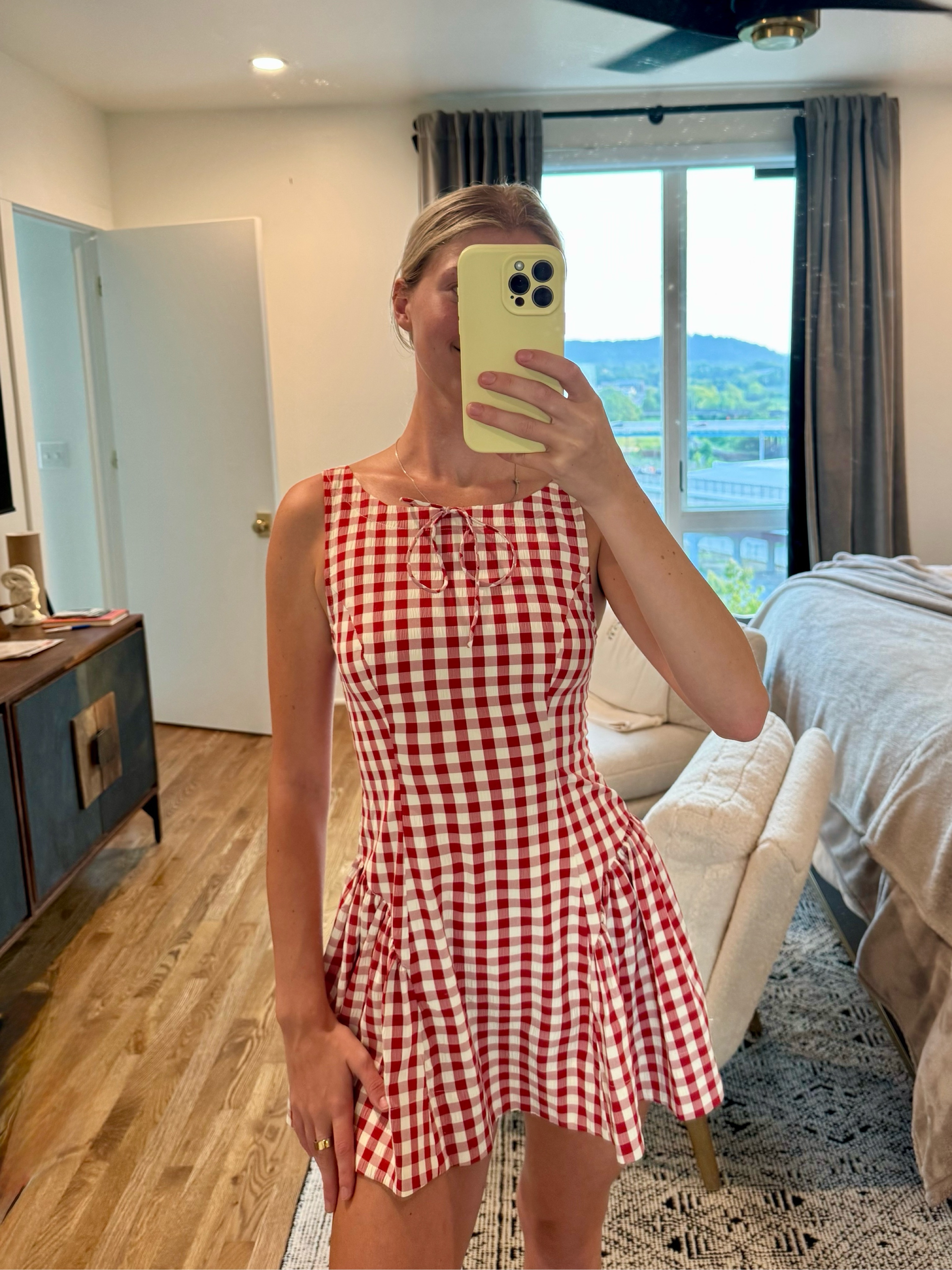 Hill House Gingham Set (Hallie Skirt) by Hill House Home | Pickle