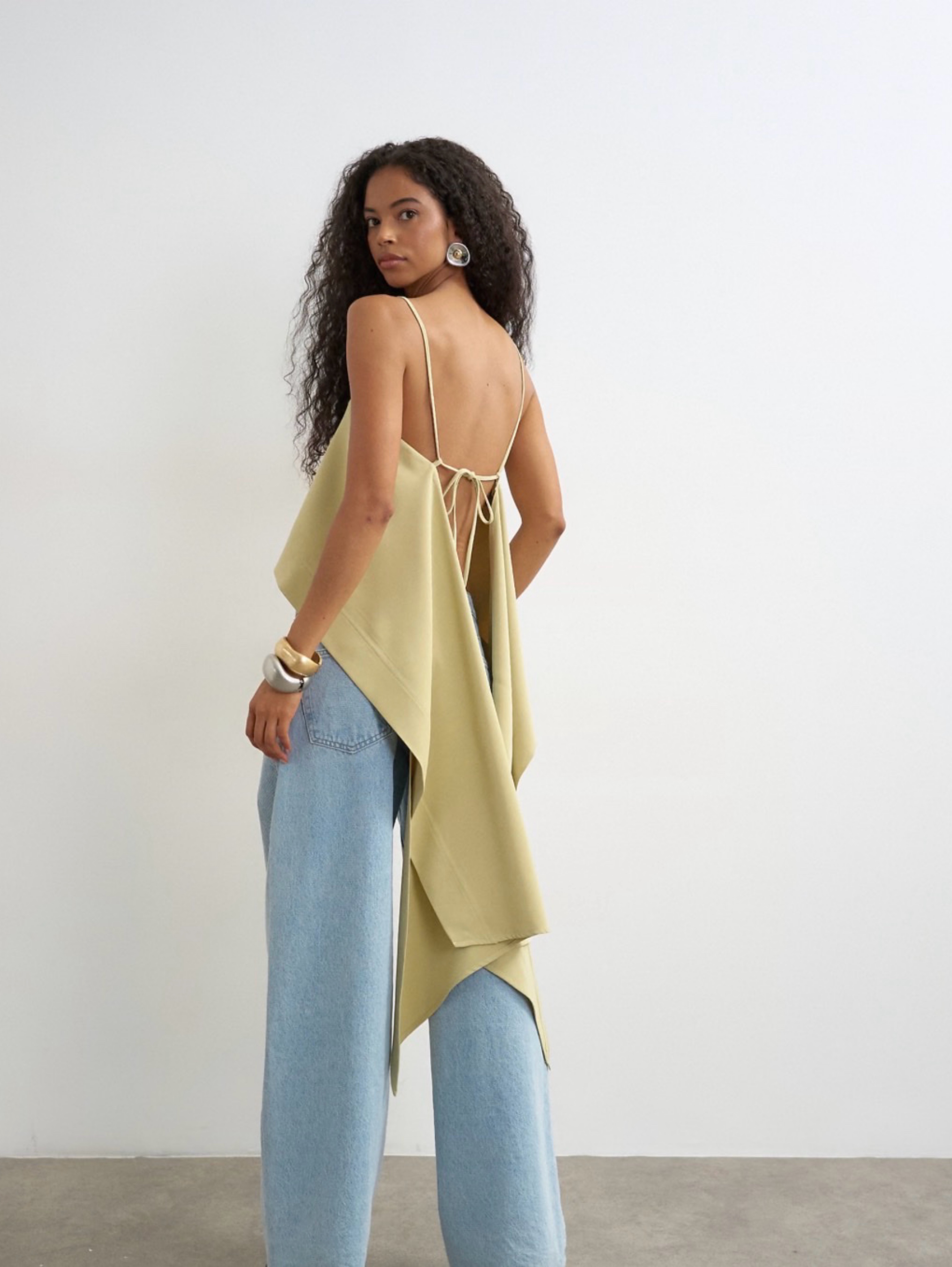 ASOS asymmetric top