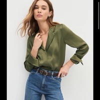($228) Favorite Daughter Silk Top