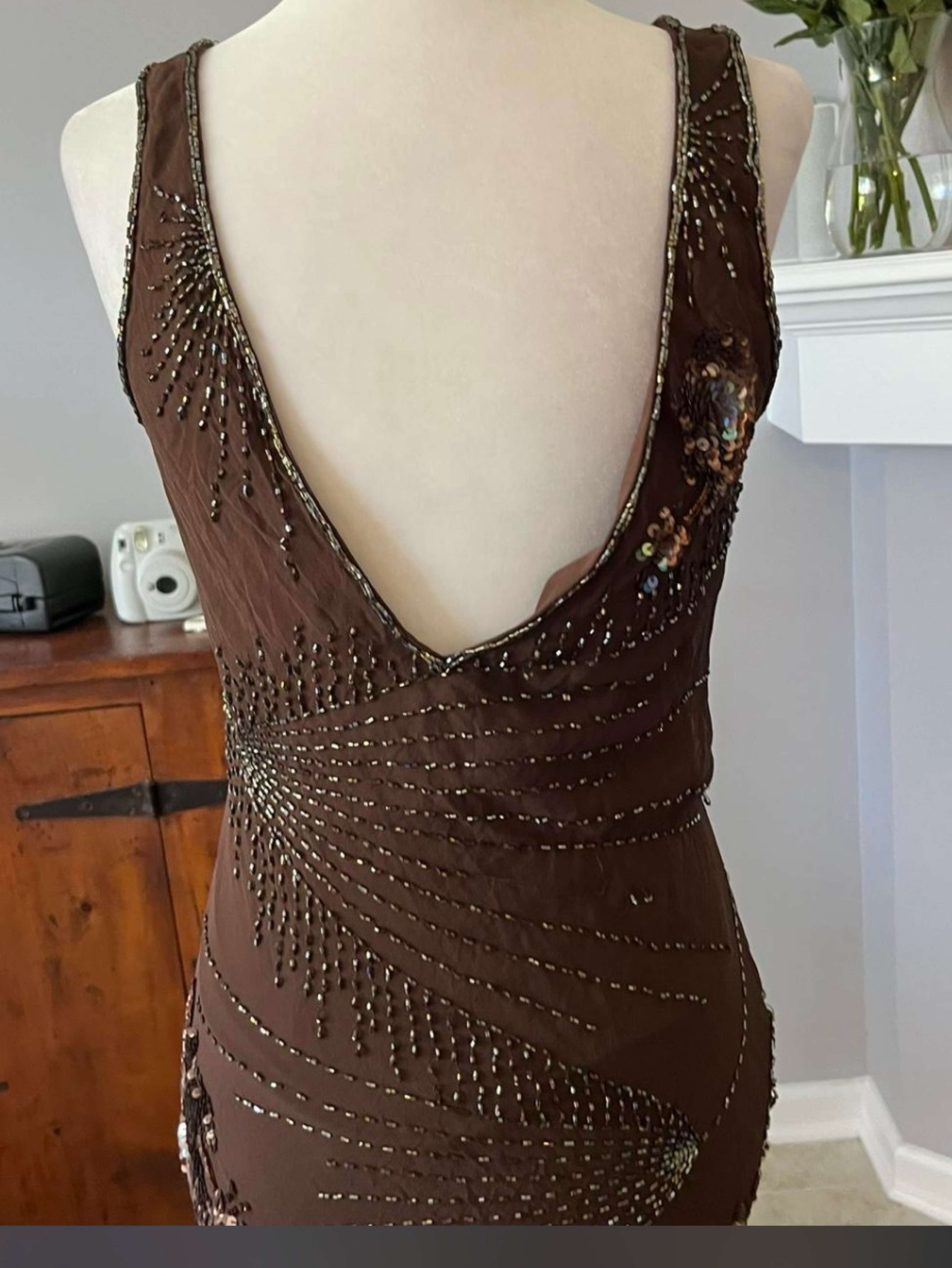 cache sequin dress Cache Blue Sequin Dress