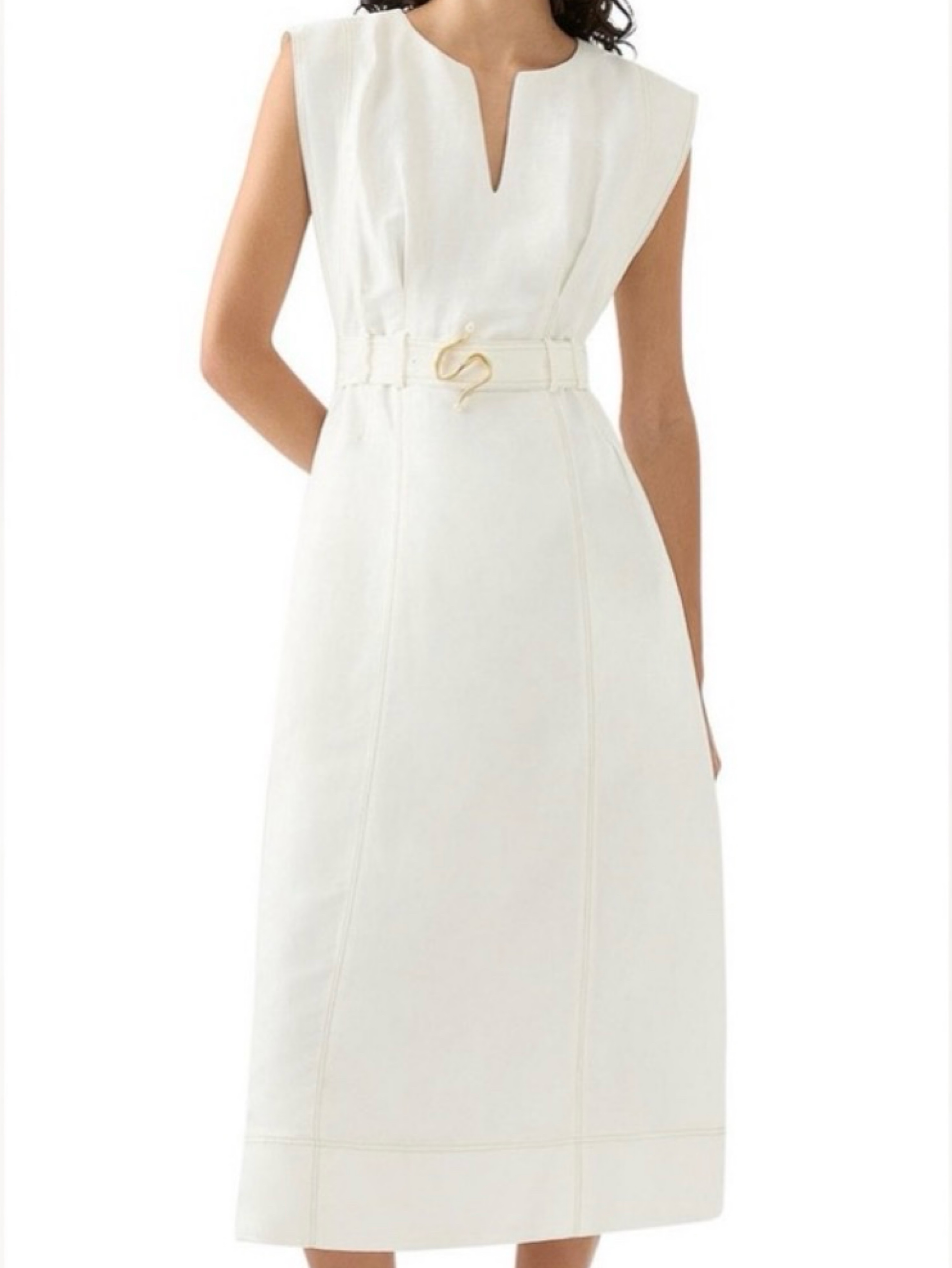 aje white long dress Aje, Concept Midi Dress White Wedding Dress Save 44%