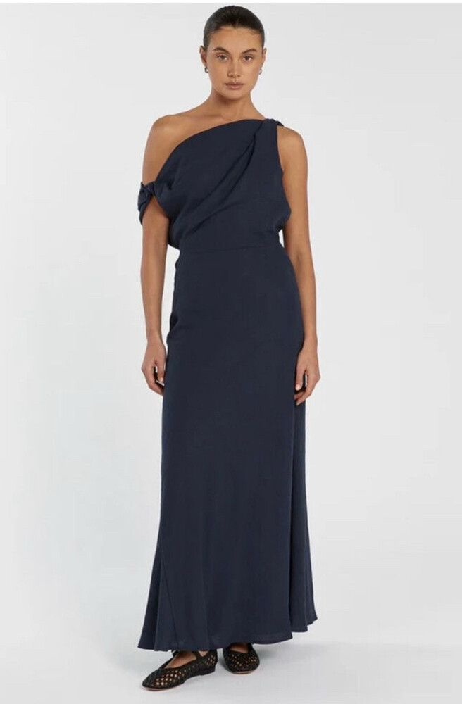 dissh linen off the shoulder dress DISSH | Dresses | Dissh Tan Oneshoulder Linen Maxi