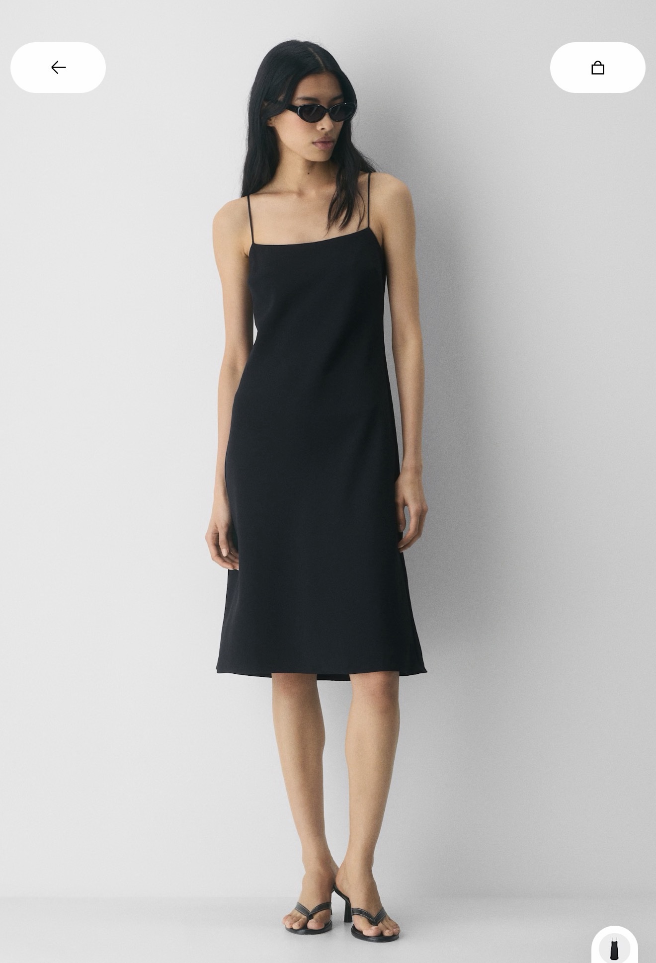 Black Midi Dress