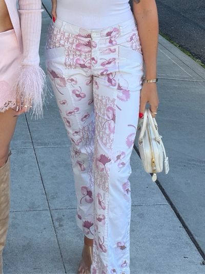 Vintage Dior Cherry Blossom Pants by Dior | Pickle