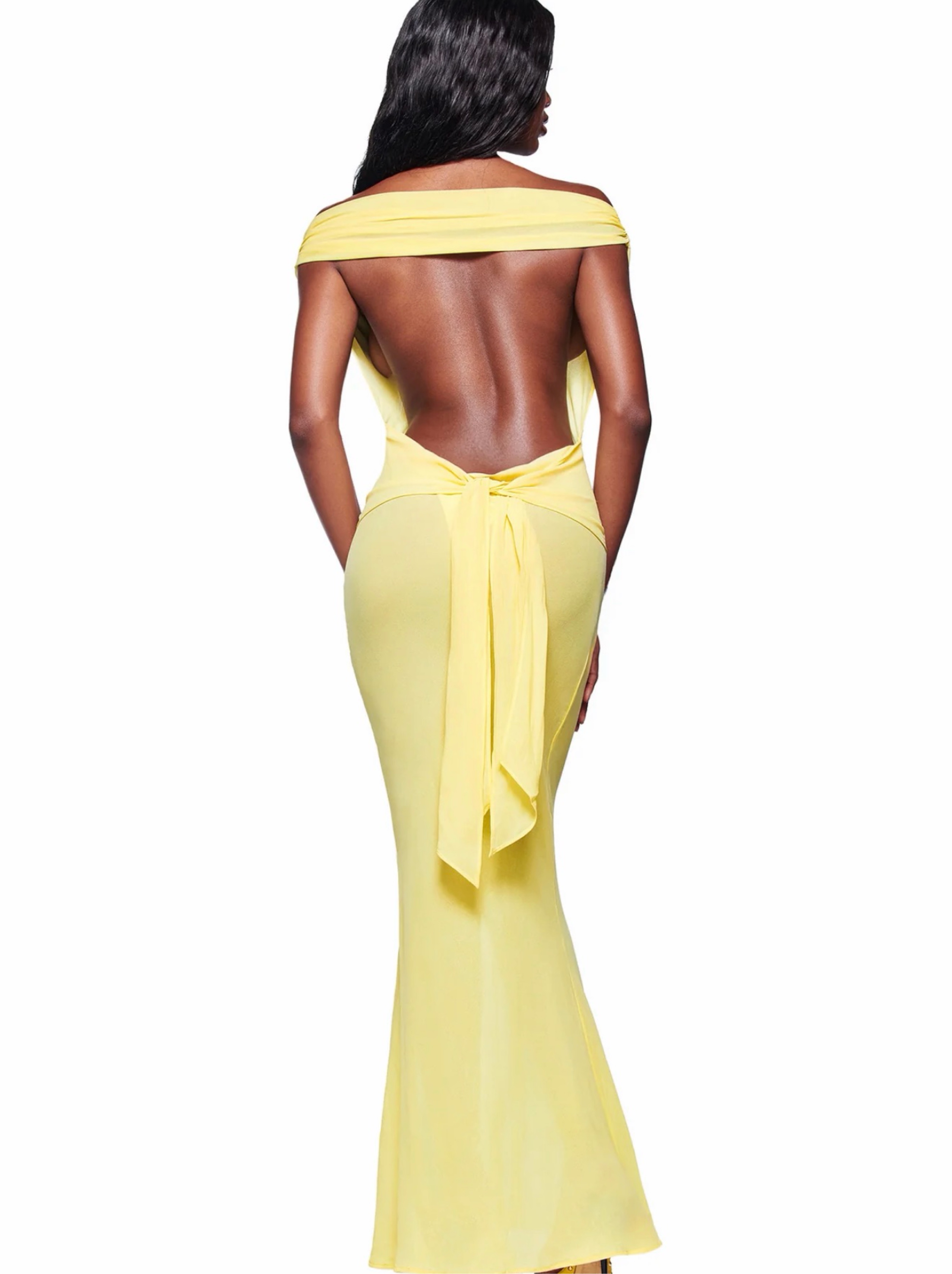 i am gia off the shoulder dress I.AM.GIA Corrine Asymmetric Off-The-Shoulder Bodycon Mini Dress
