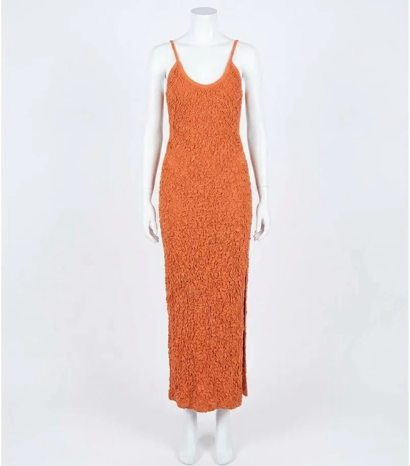 Free People Za Za Smocked Midi Dress by Free People - Pickle Free People Za Za Smocked Midi Dress by Free People - Pickle