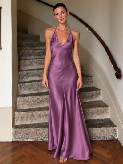 🧞‍♀️ REFORMATION Lara Silk Dress Verbena - Size XS by