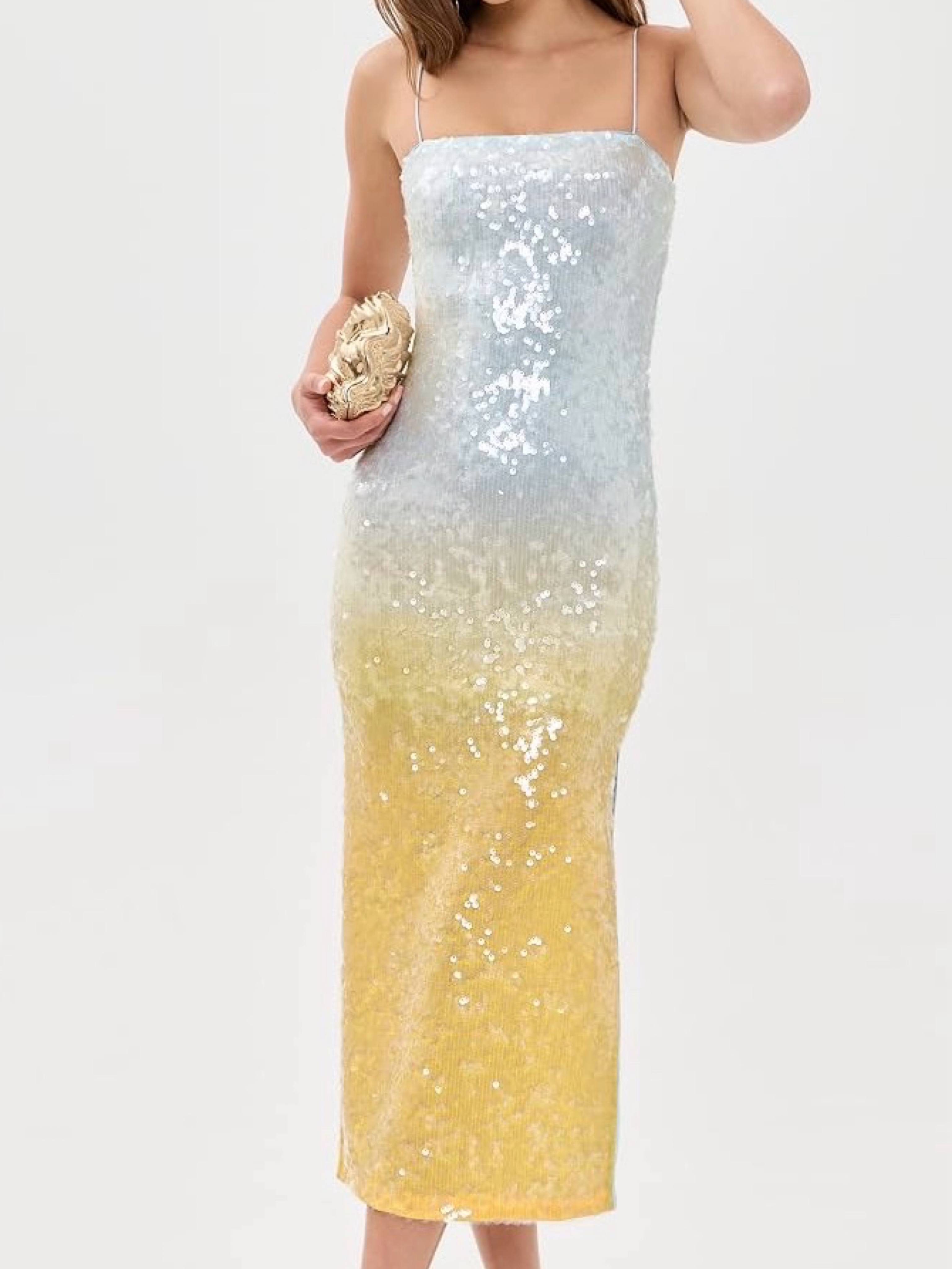 alice olivia sequin dress Coley Embellished Shift Mini feminine fit that works for cocktail parties Alice + Olivia Pauletta Sequin