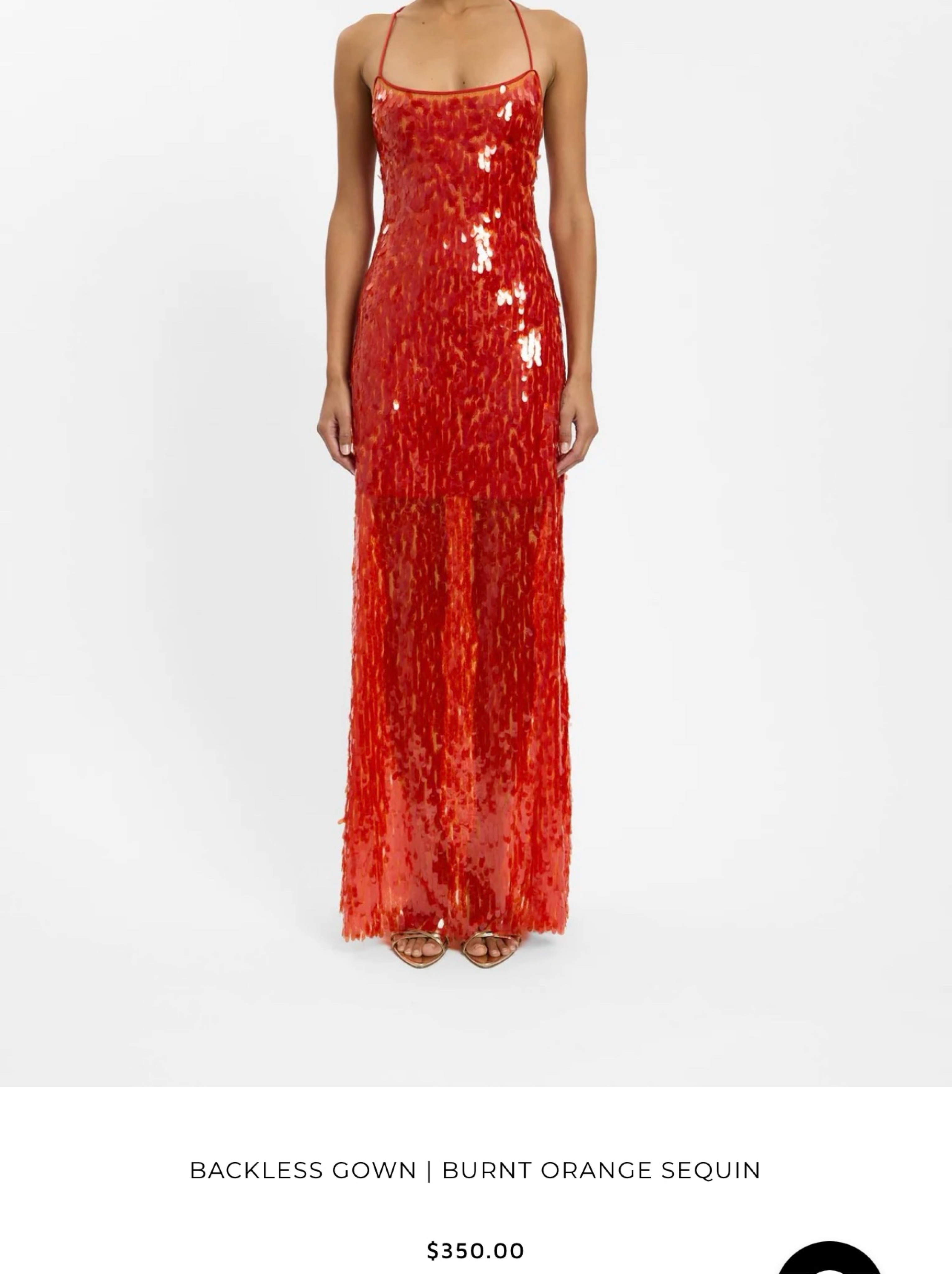 burnt orange backless dress 2023 Burnt Orange Cross Backless Mermaid Orange Mermaid prom dresses