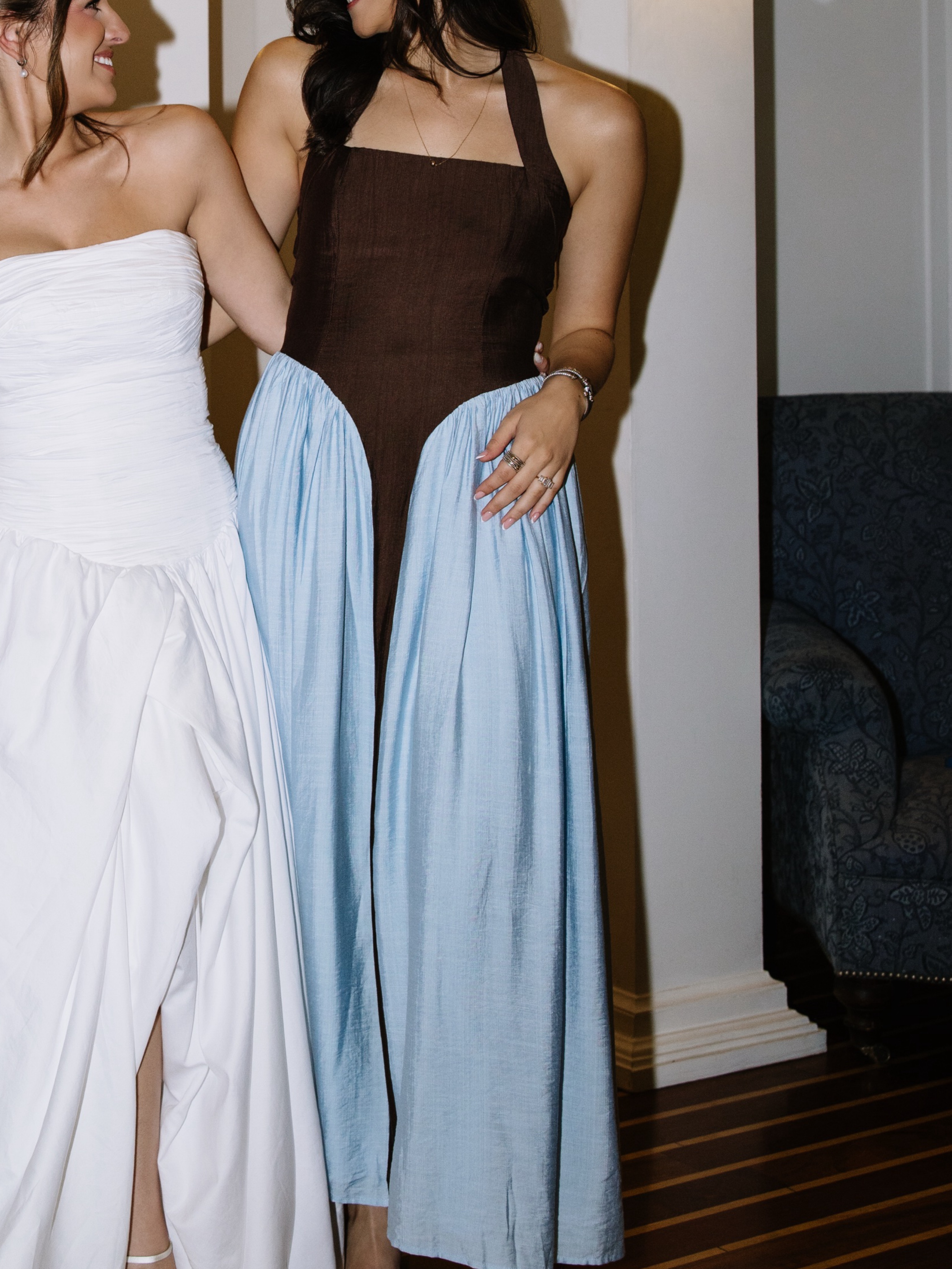 seven wonders halter dress JELENA HALTER OPEN BACK MAXI DRESS - CREAM