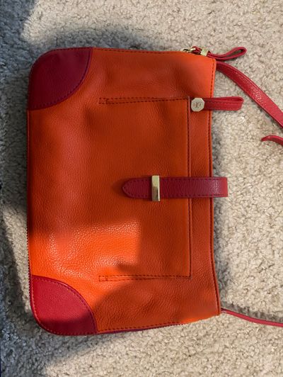 Tory Burch Vintage Red-Orange Crossbody Bag by Tory Burch | Pickle