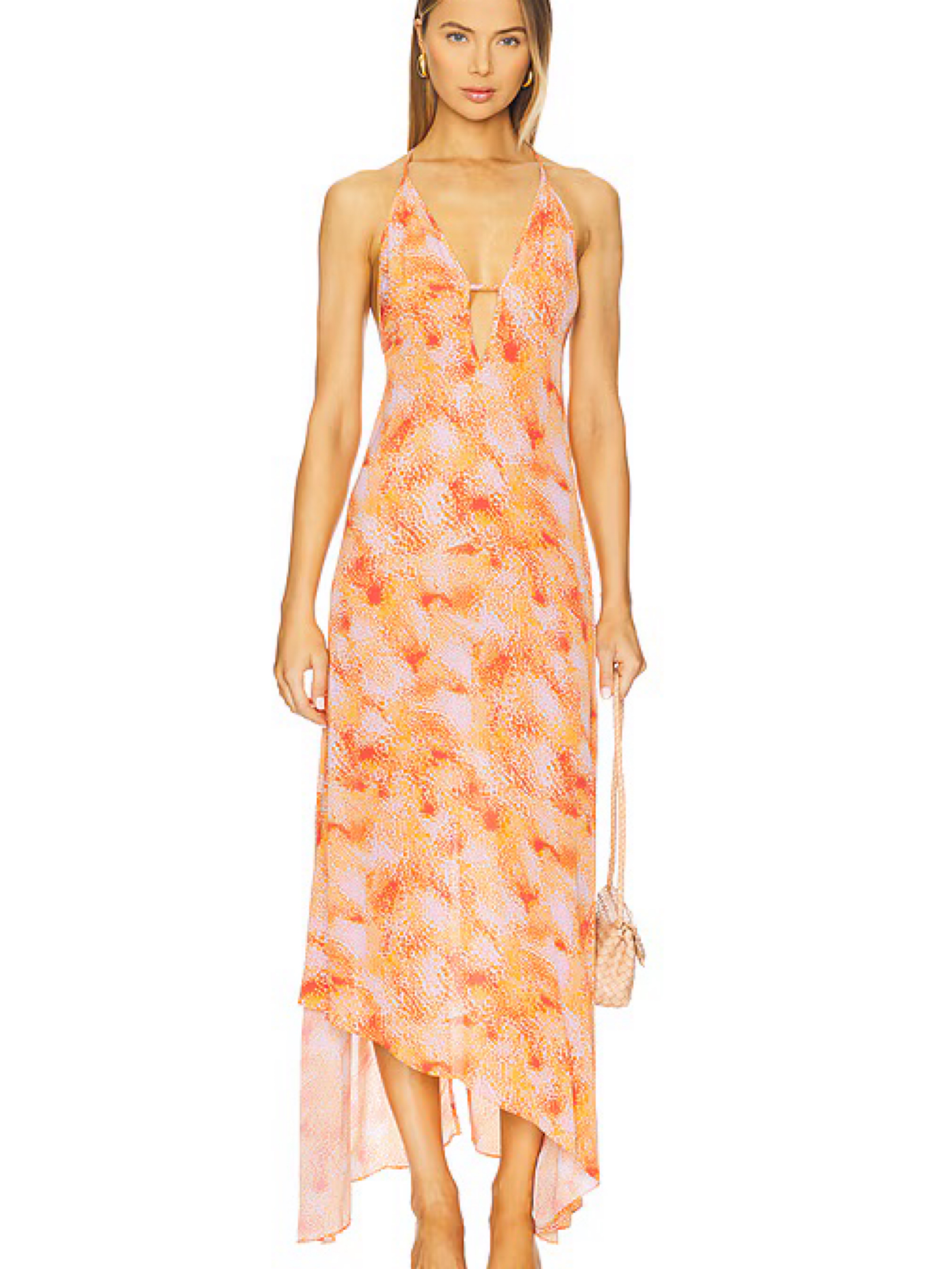 iro maxi dress Iro Meiro Three Tiered Maxi Dress