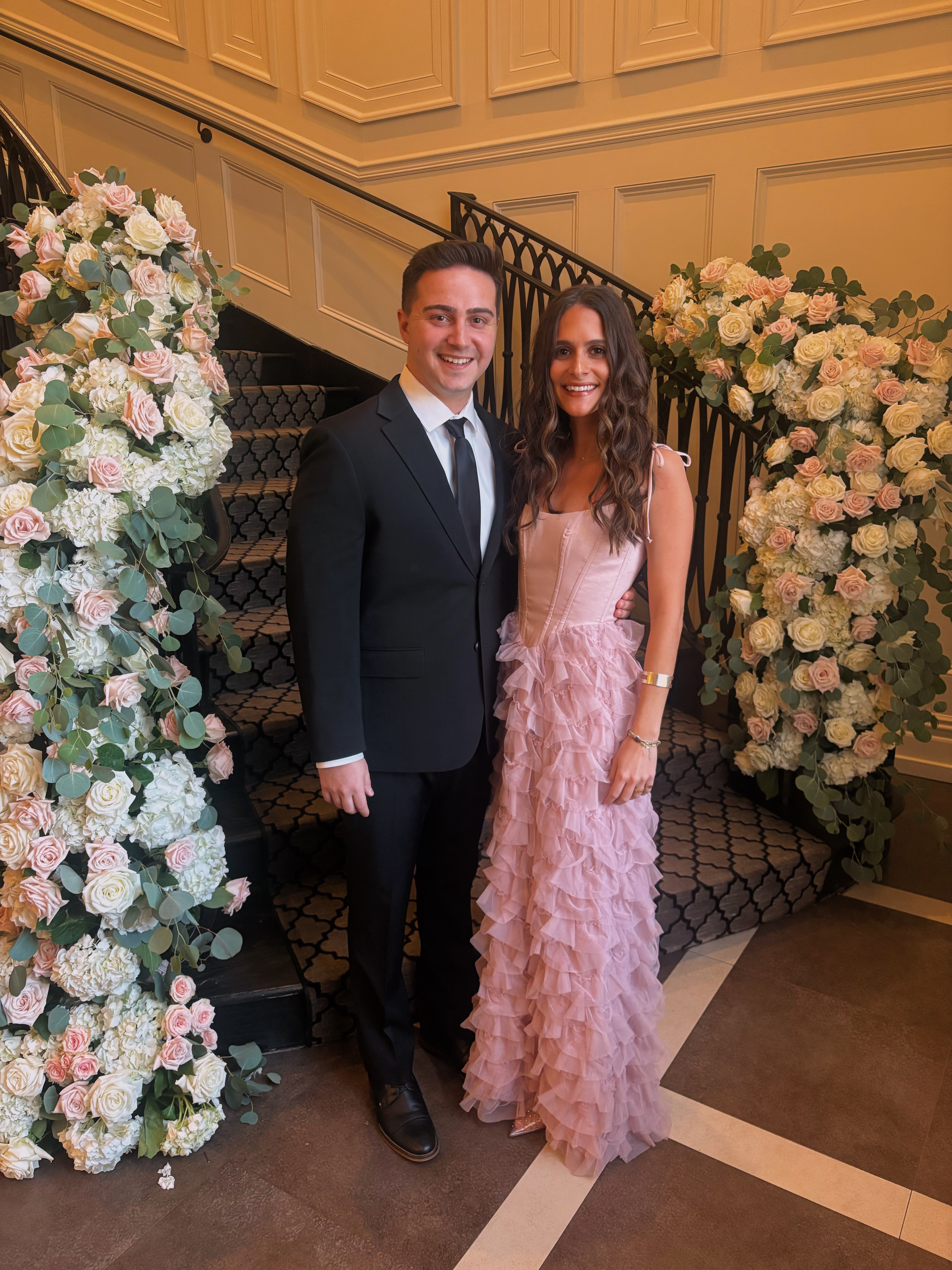 pink formal maxi dress Whitney Maxi Dress
