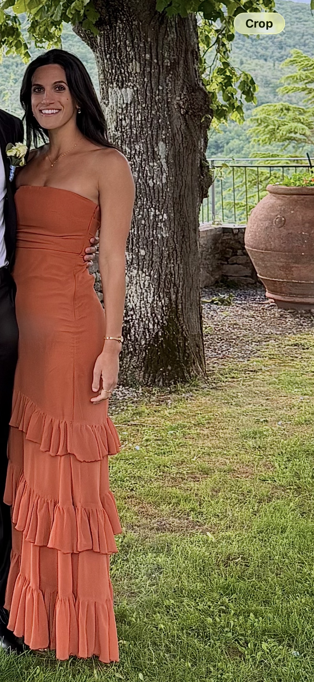 sparkling maxi dress Short Sleeve Glitter with Side Slit EU36 Long Sleeve Womens Plus and off shoulder dress Size:LXL shoulder neckline highlights elegance