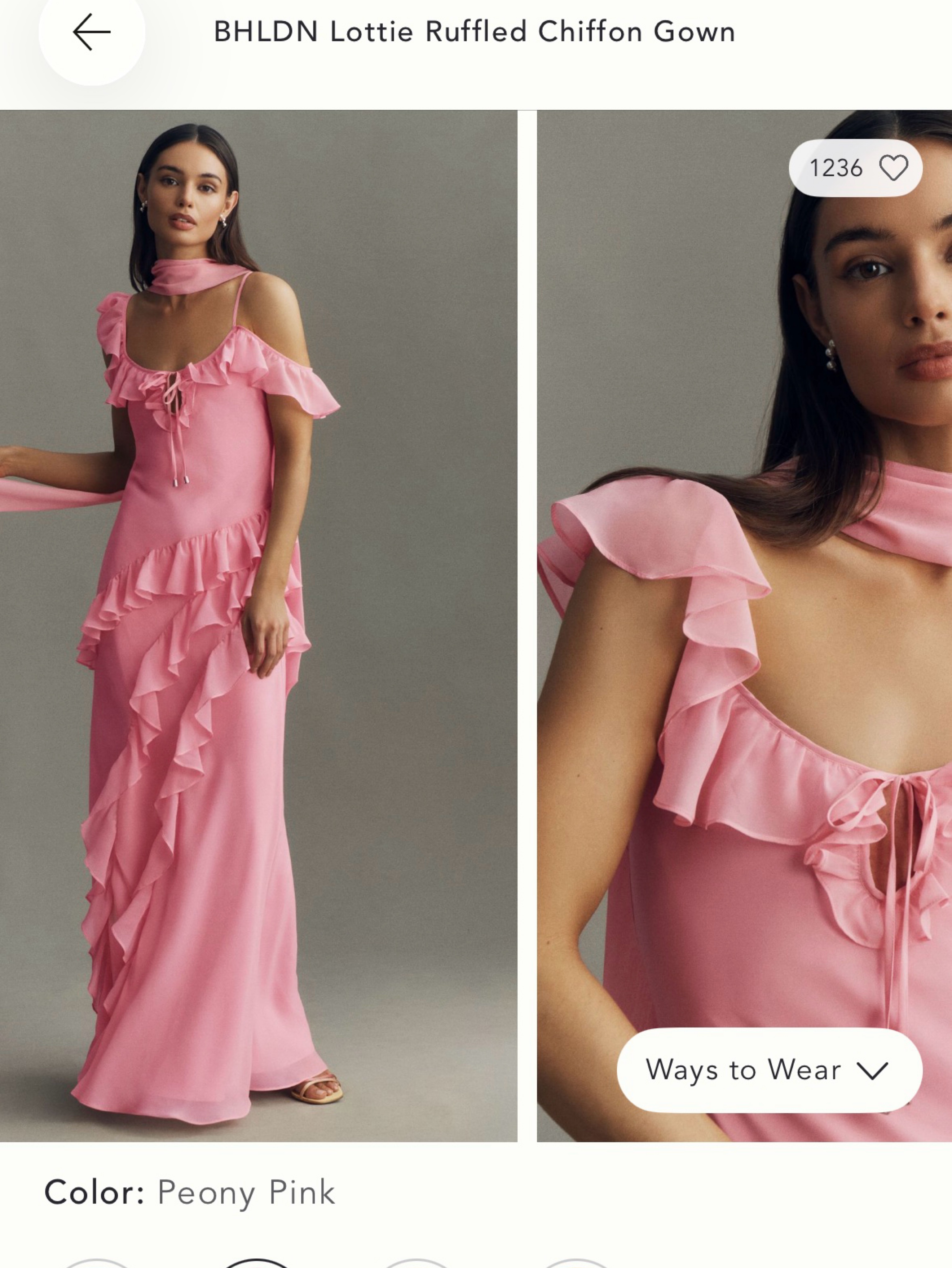 anthropologie pink ruffle dress Anthropologie Pink Ruffle Mini Dress 1X