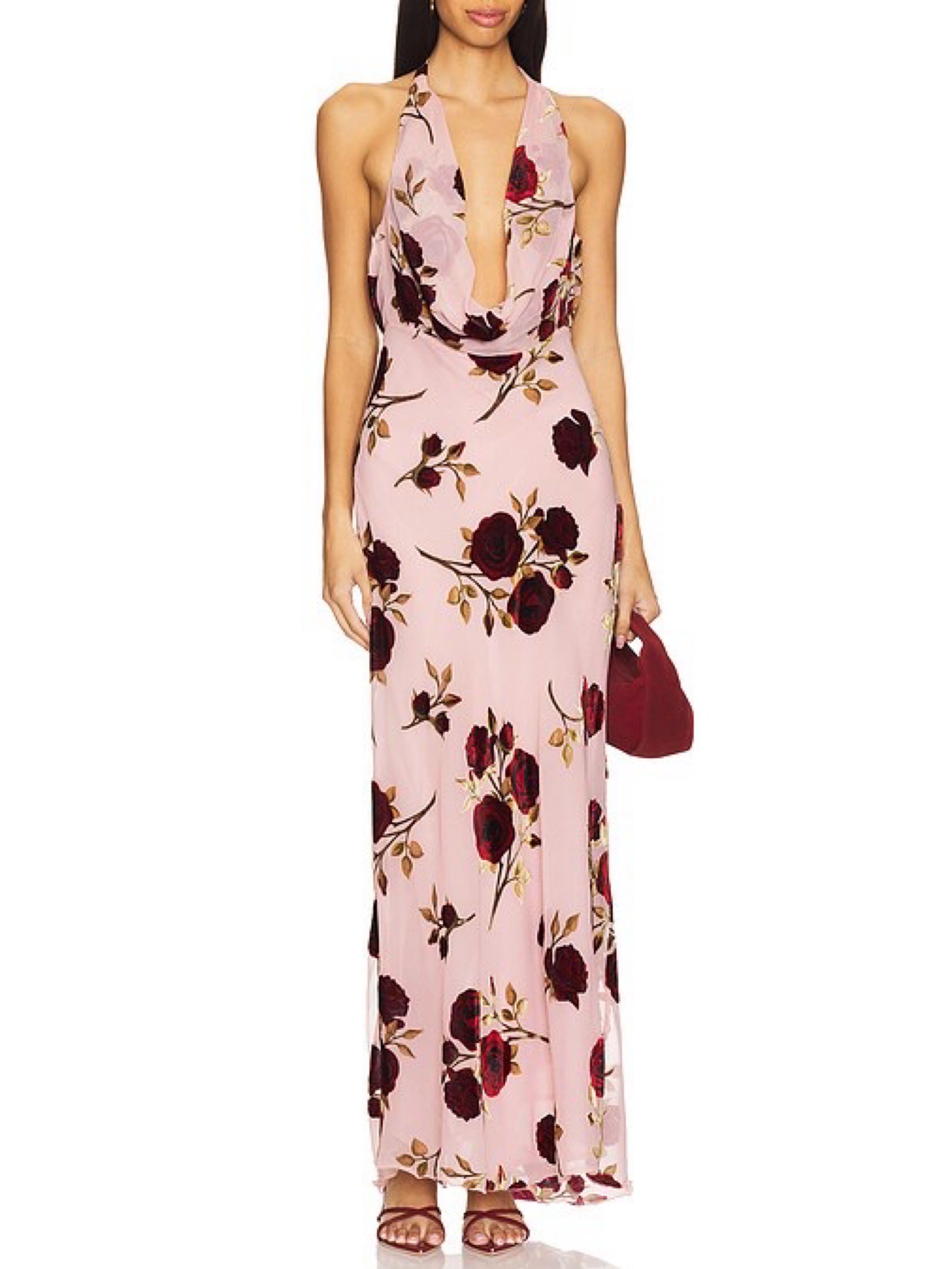 for love and lemons pink velvet dress For Love And Lemons | Dresses | For Love Lemons Velvet Mini Dress In Rose