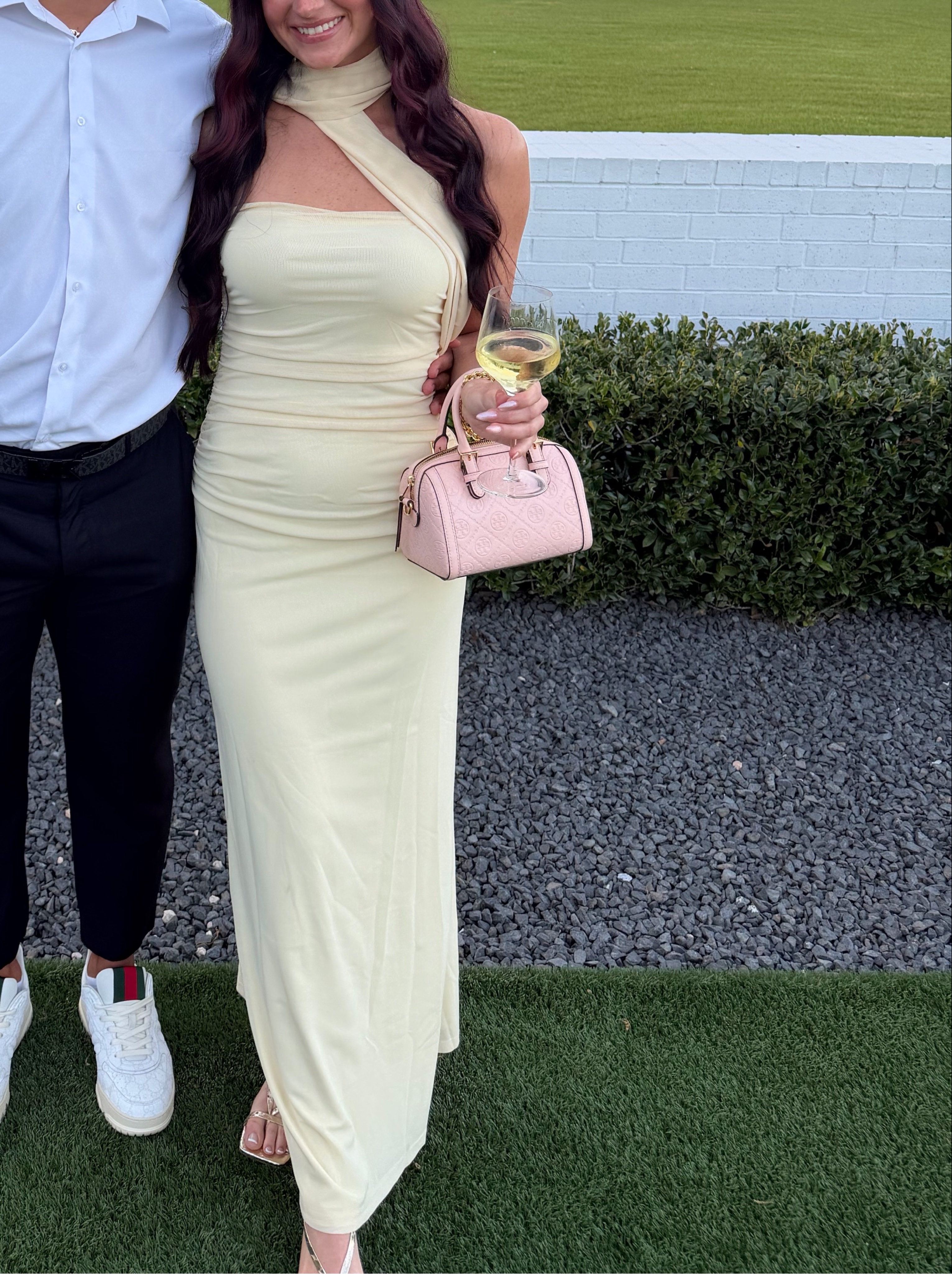 peppermayo yellow dress Be Mine Satin Maxi - Canary made for golden hour moments that demand a second look Sorority Rush Dress | Burning