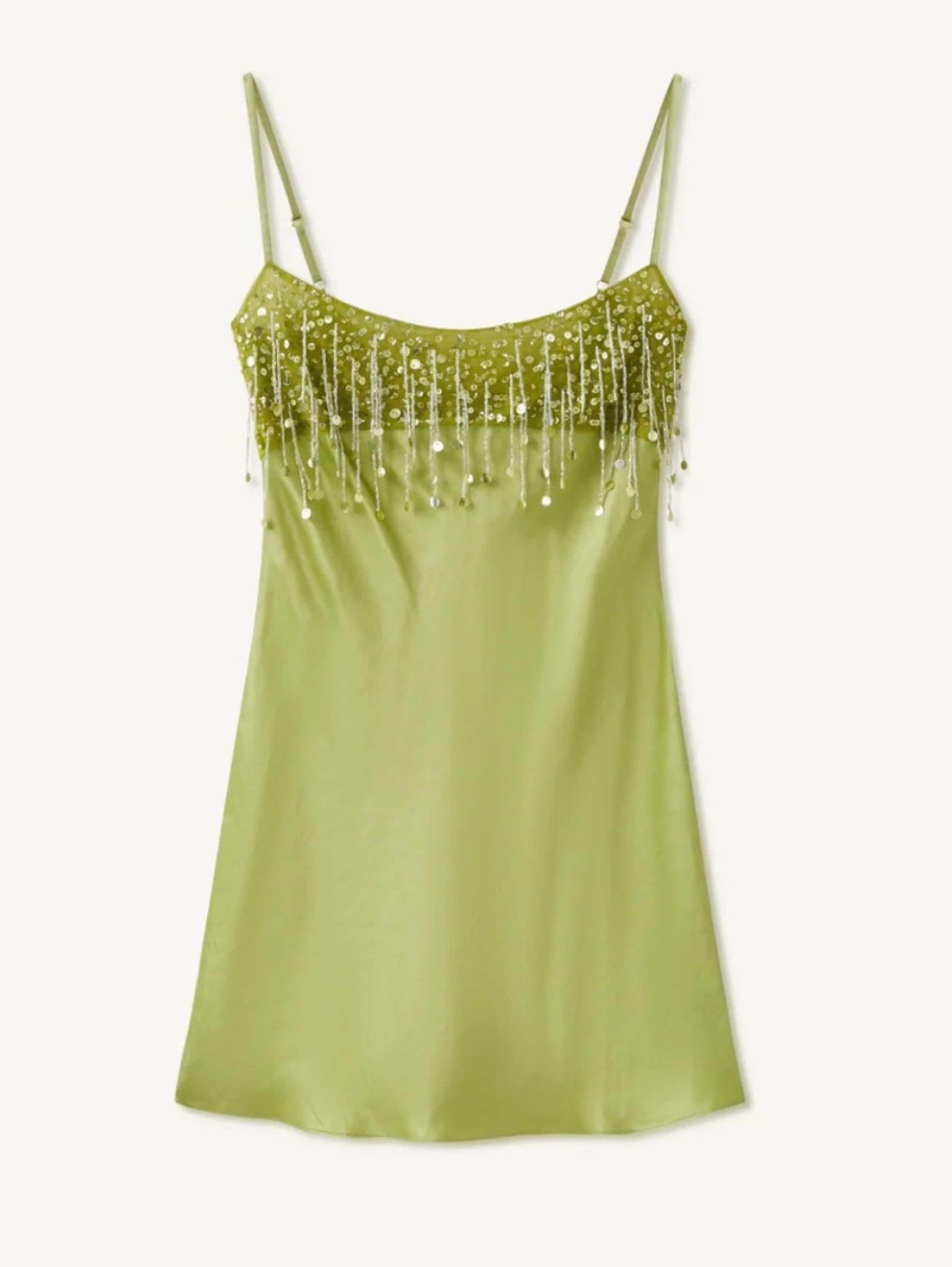 Asta Resort Yasmin Beaded Mini Dress