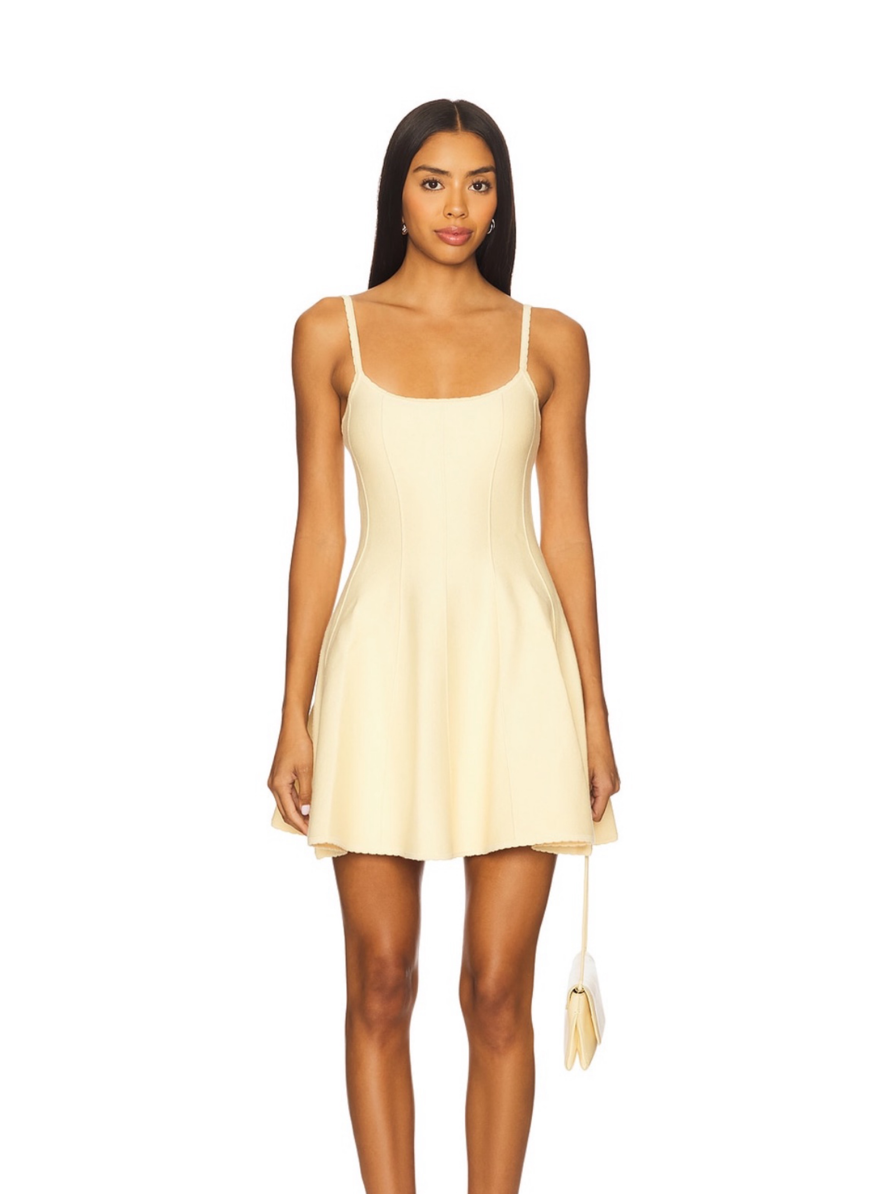 fleur du mal corset dress Fleur du Mal | Flared Corset Dress | Ivory